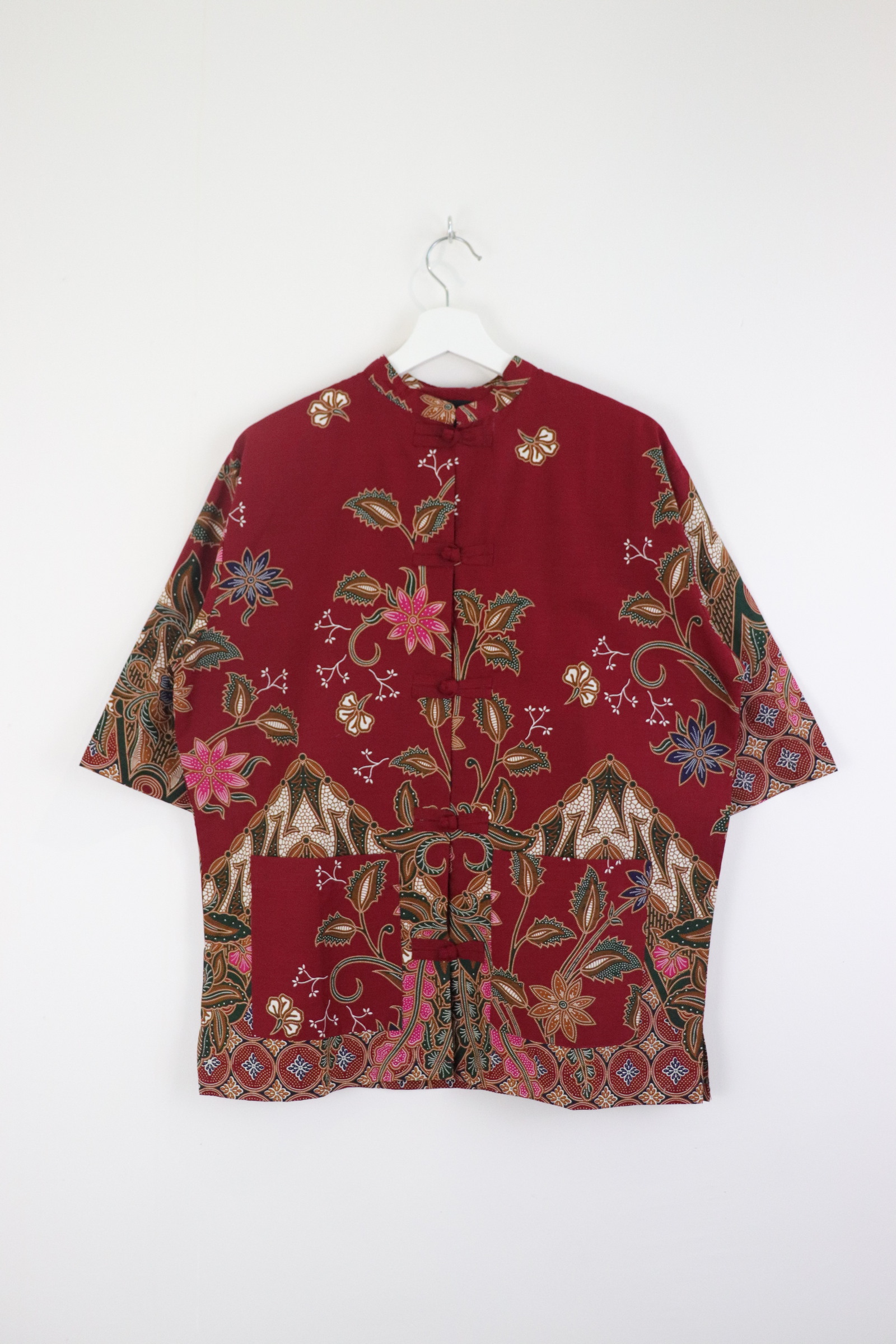 KANOEMEN SamFu Batik Top - Amber Sunrise