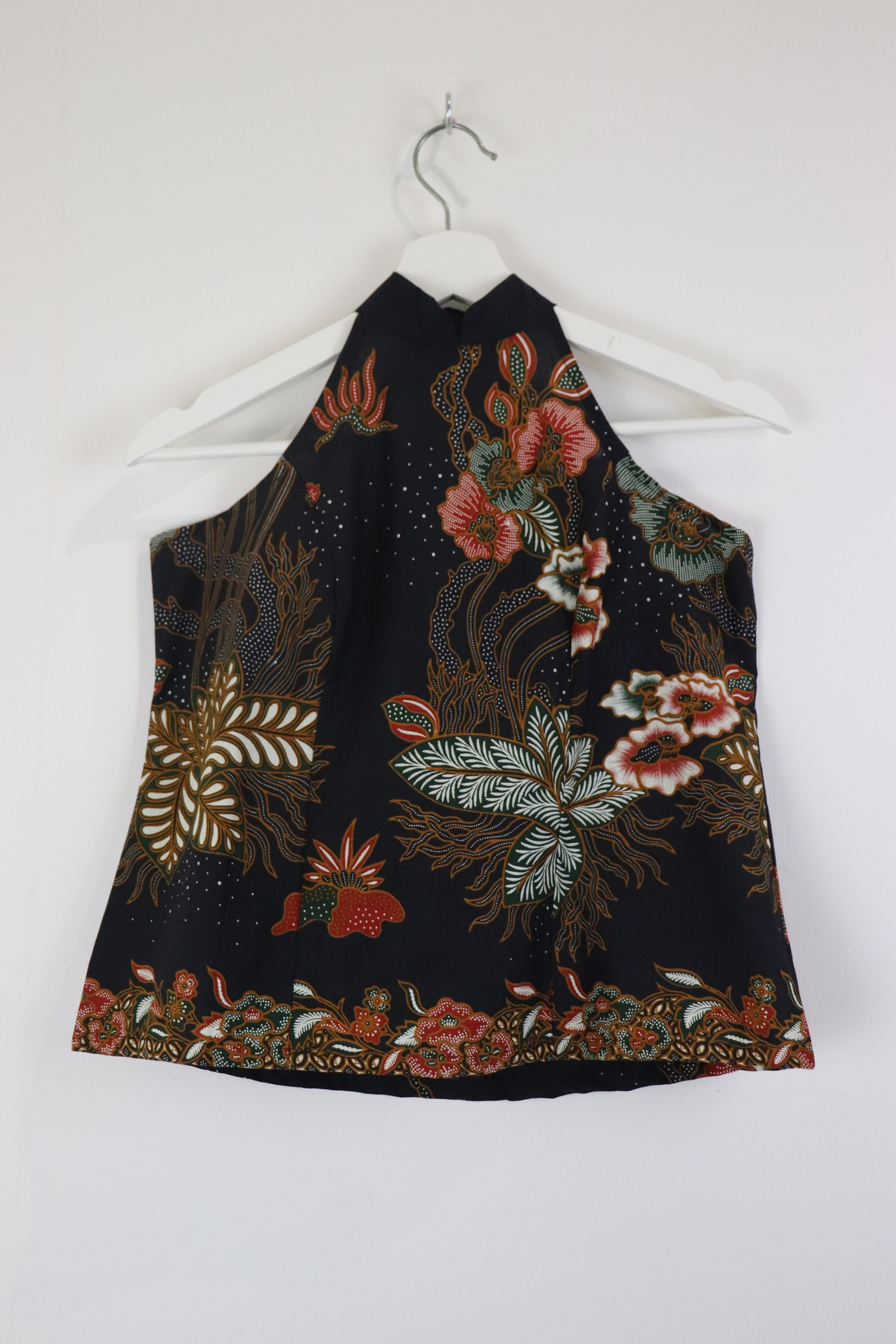 Halter Batik Top - Moonlight Serenade