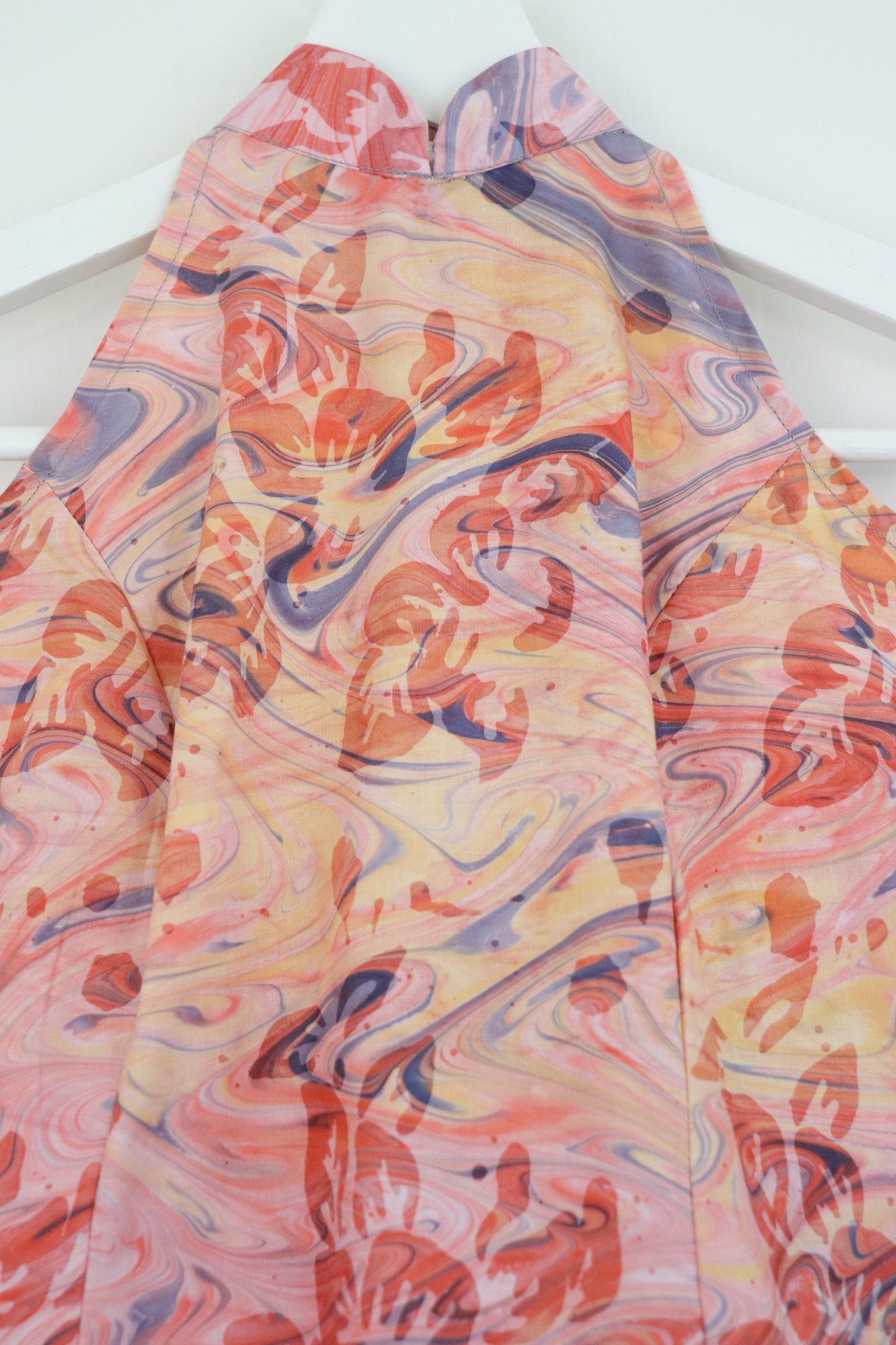 Halter Batik Top - Sunlit Breeze [ HandMade ]
