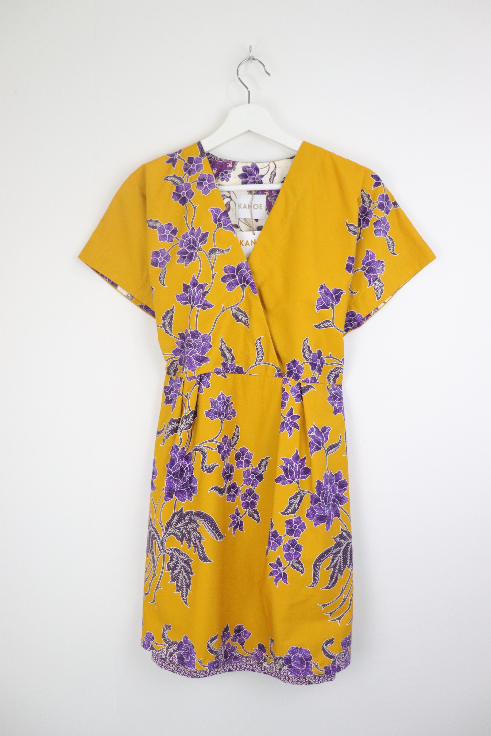 Kimono Wrap Dress [ Short ] - Canary Flow