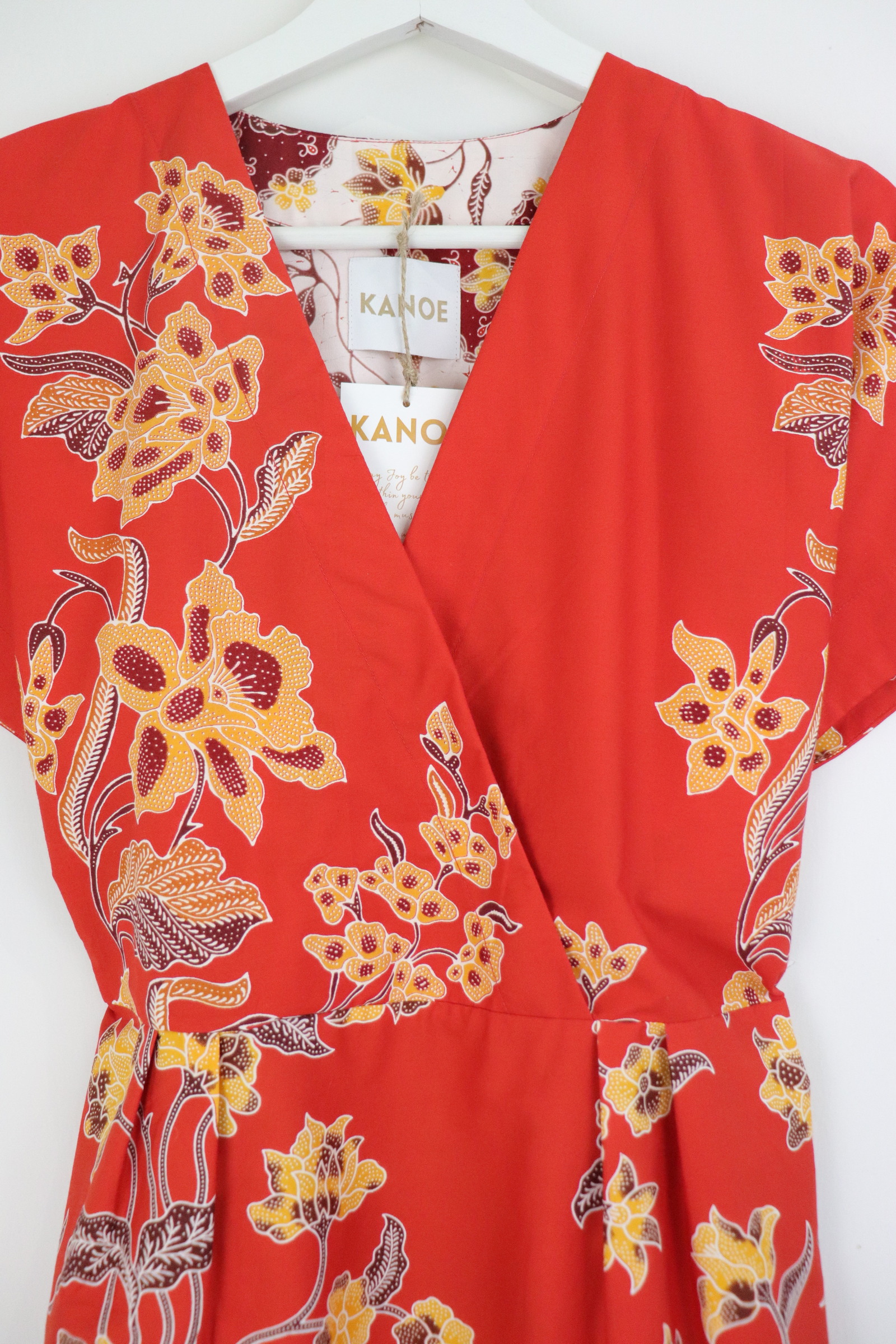 Kimono Wrap Dress [ Short ] - Scarlet Veil