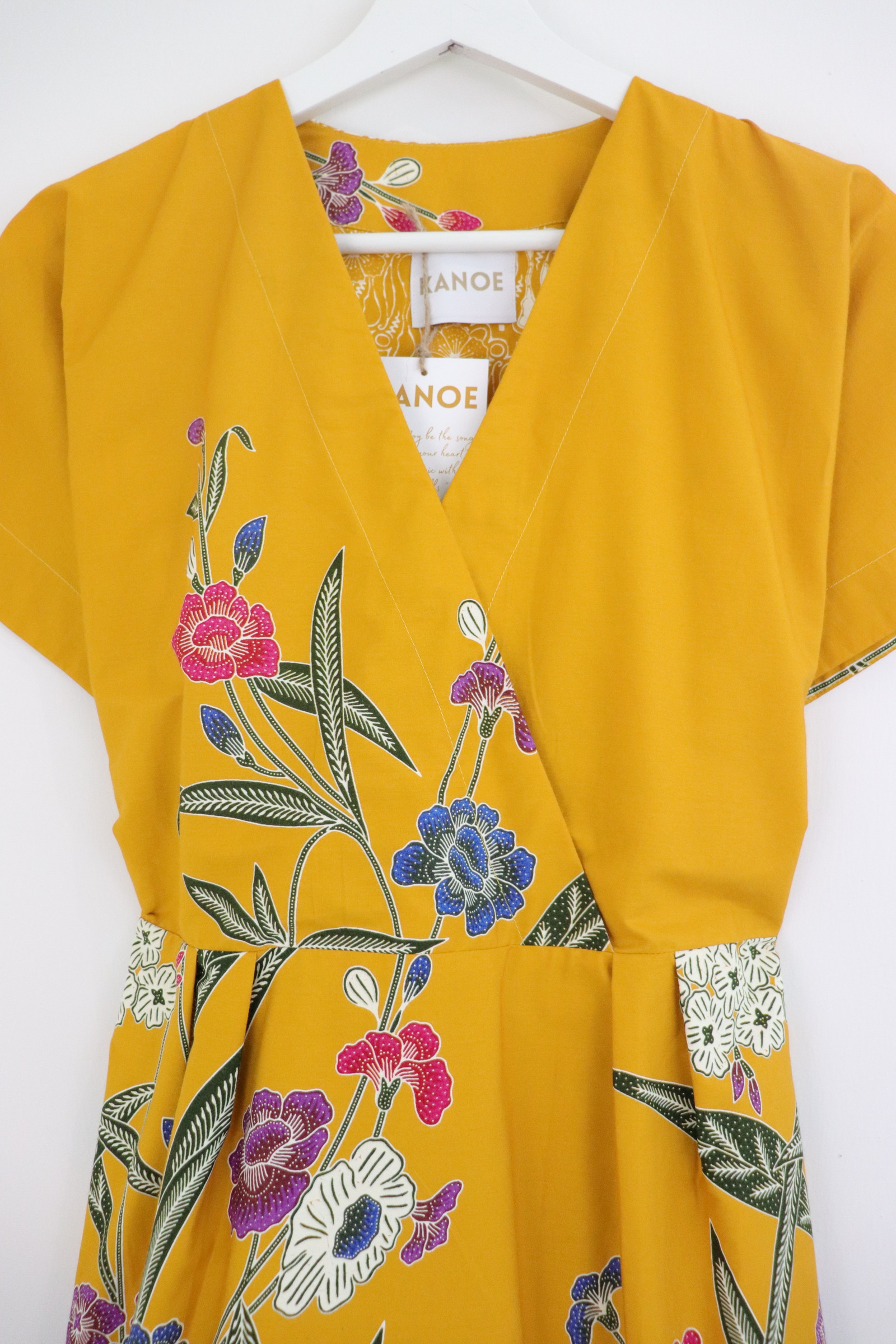Kimono Wrap Dress - Autumn Trance