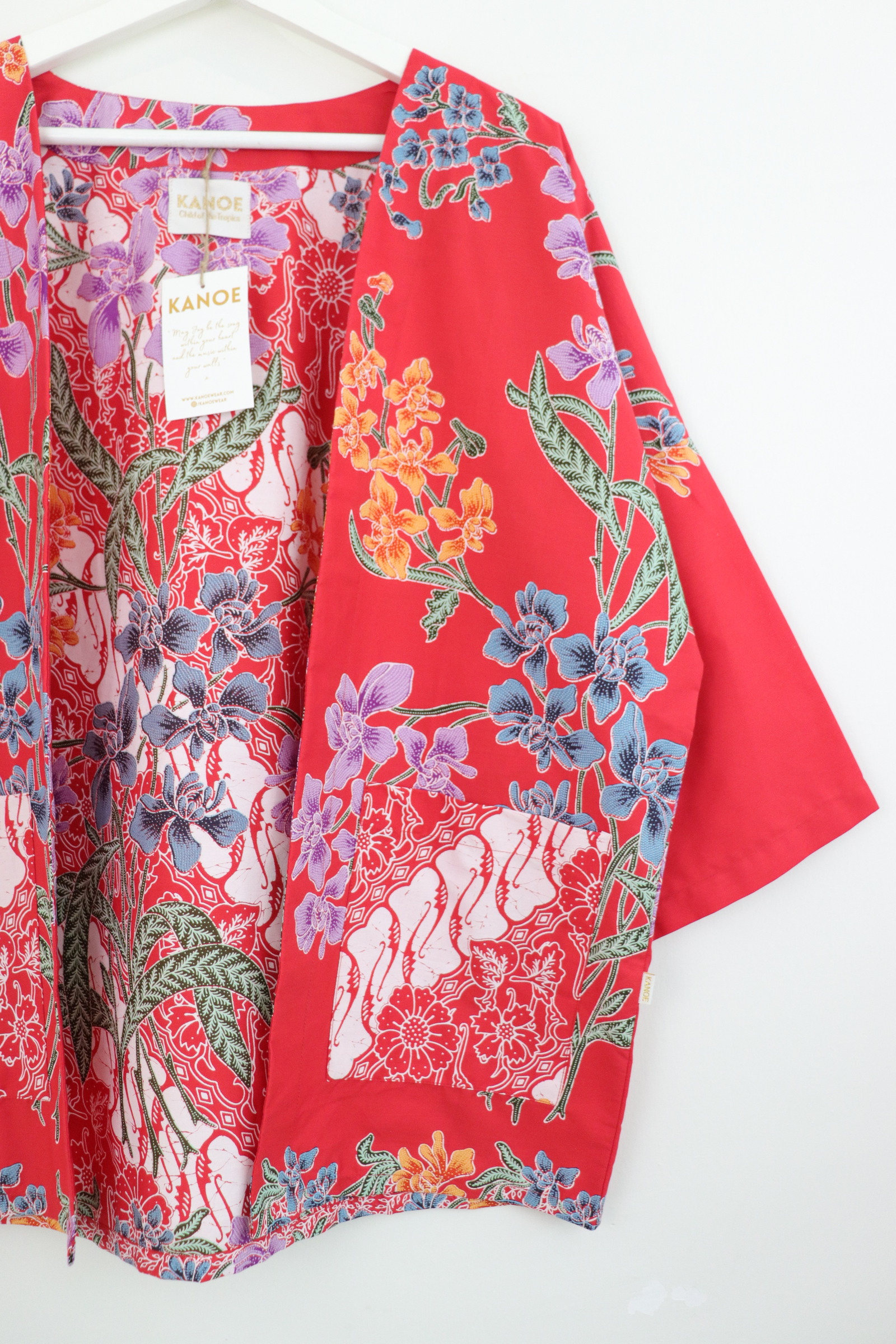 Batik Kimono Basic - Celestial Phoenix 