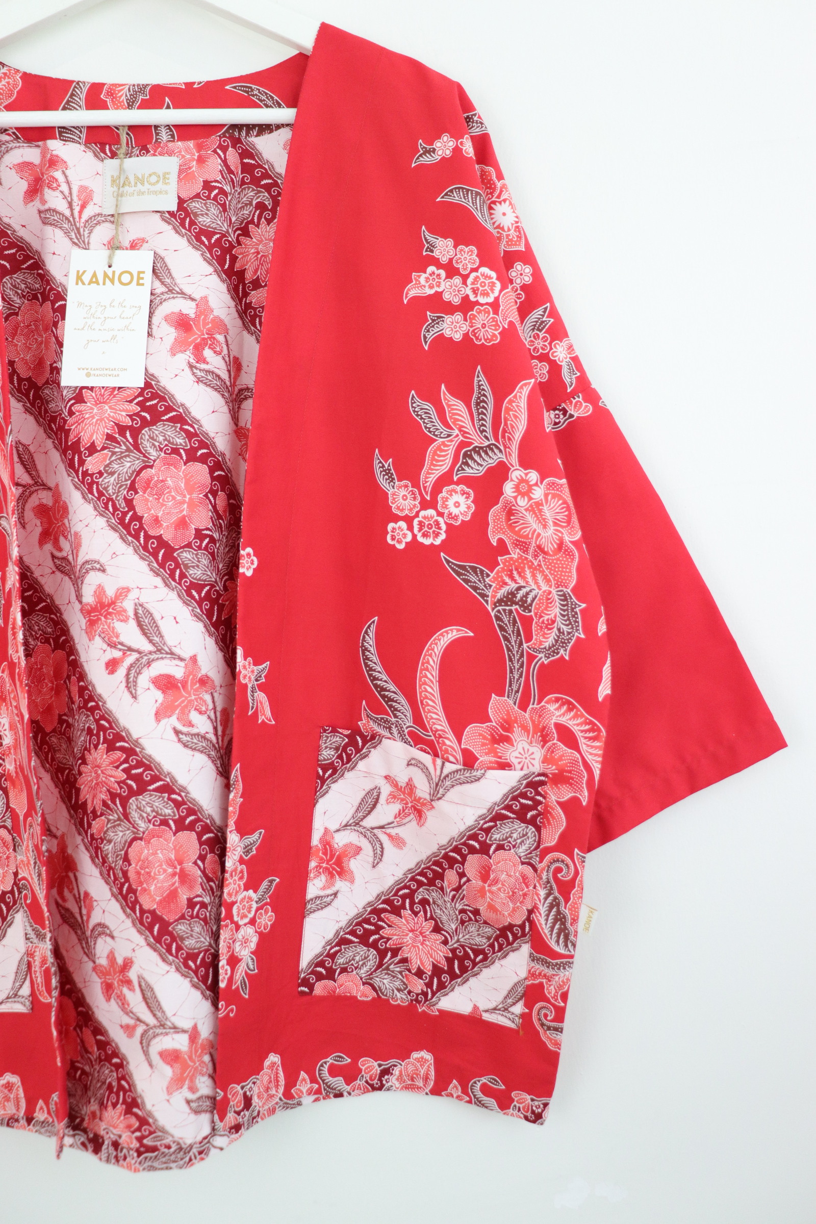 Batik Kimono Basic - Meadow Flow