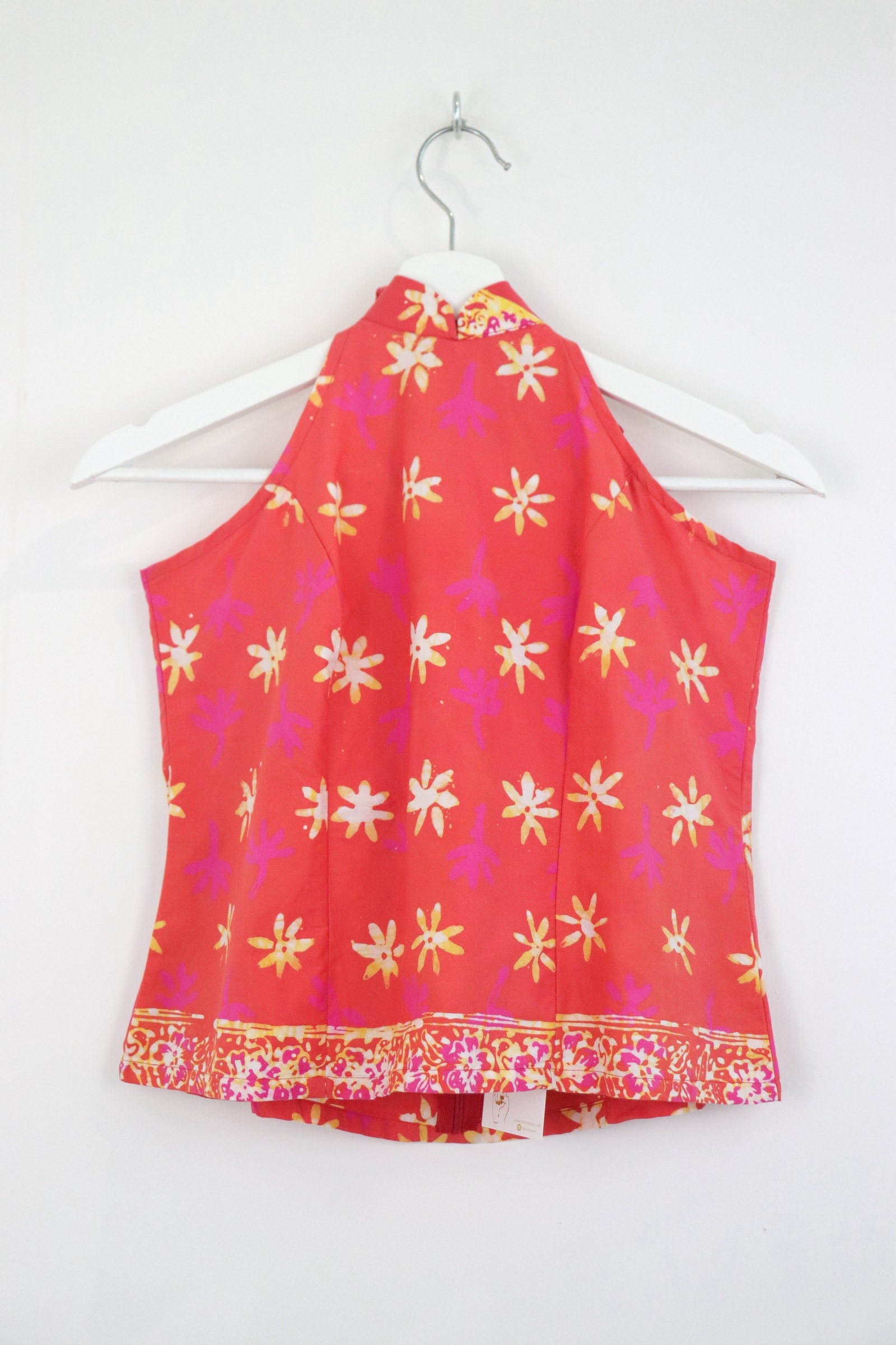Halter Batik Top - Sunny Glow [ HandMade ]