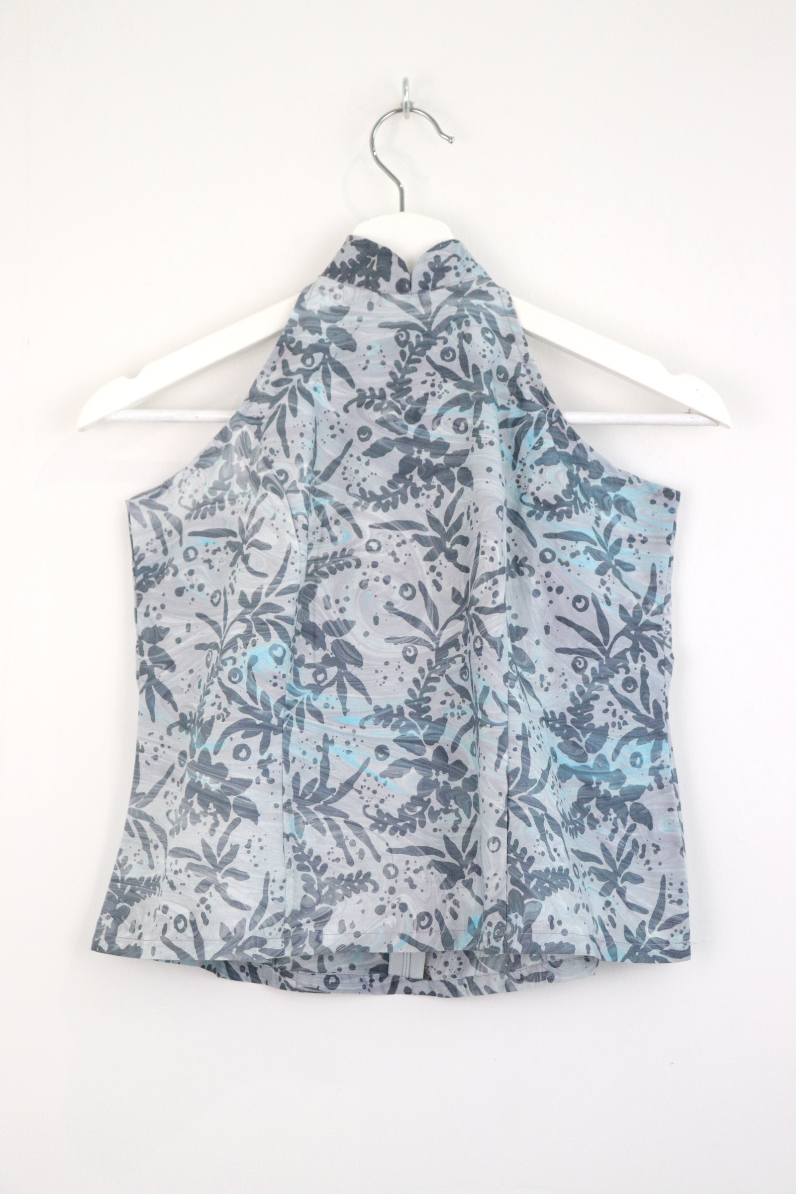 Halter Batik Top - Breezy Cloud [ HandMade ]