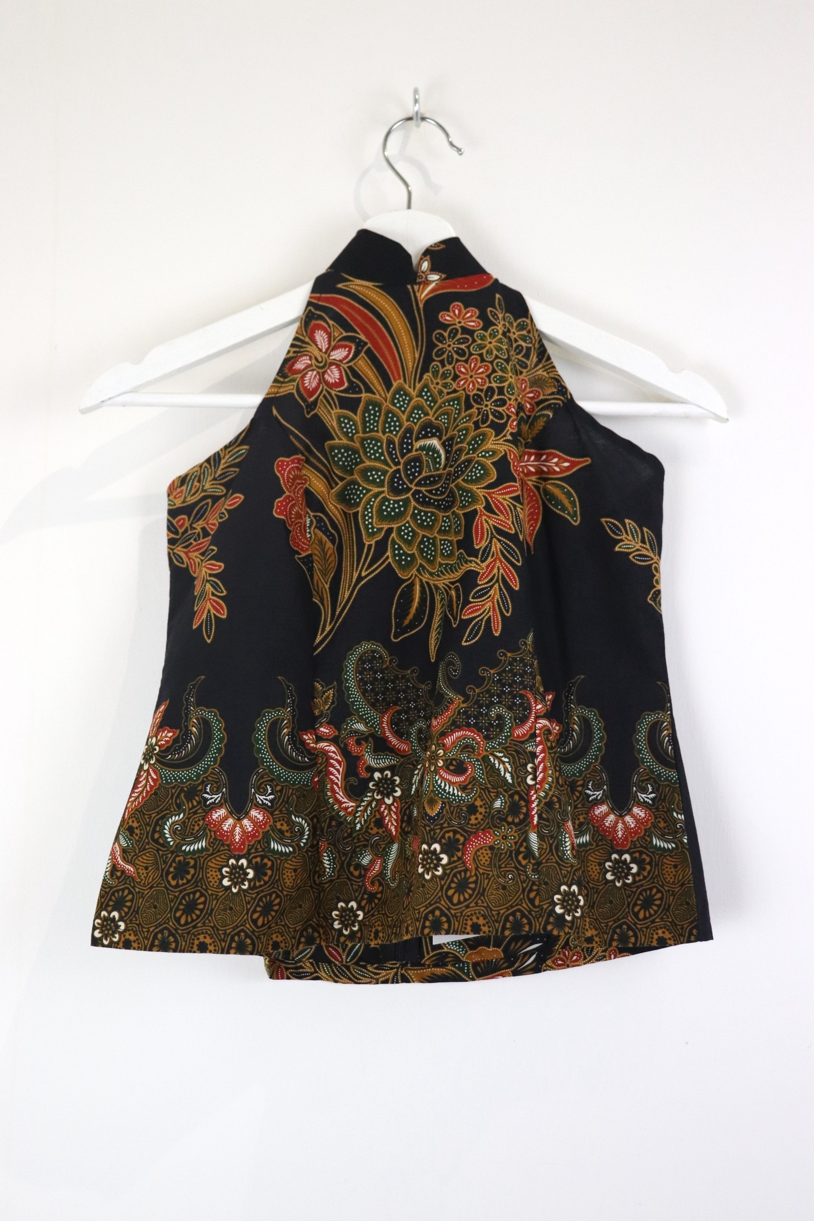 Halter Batik Top - Breezy Fern