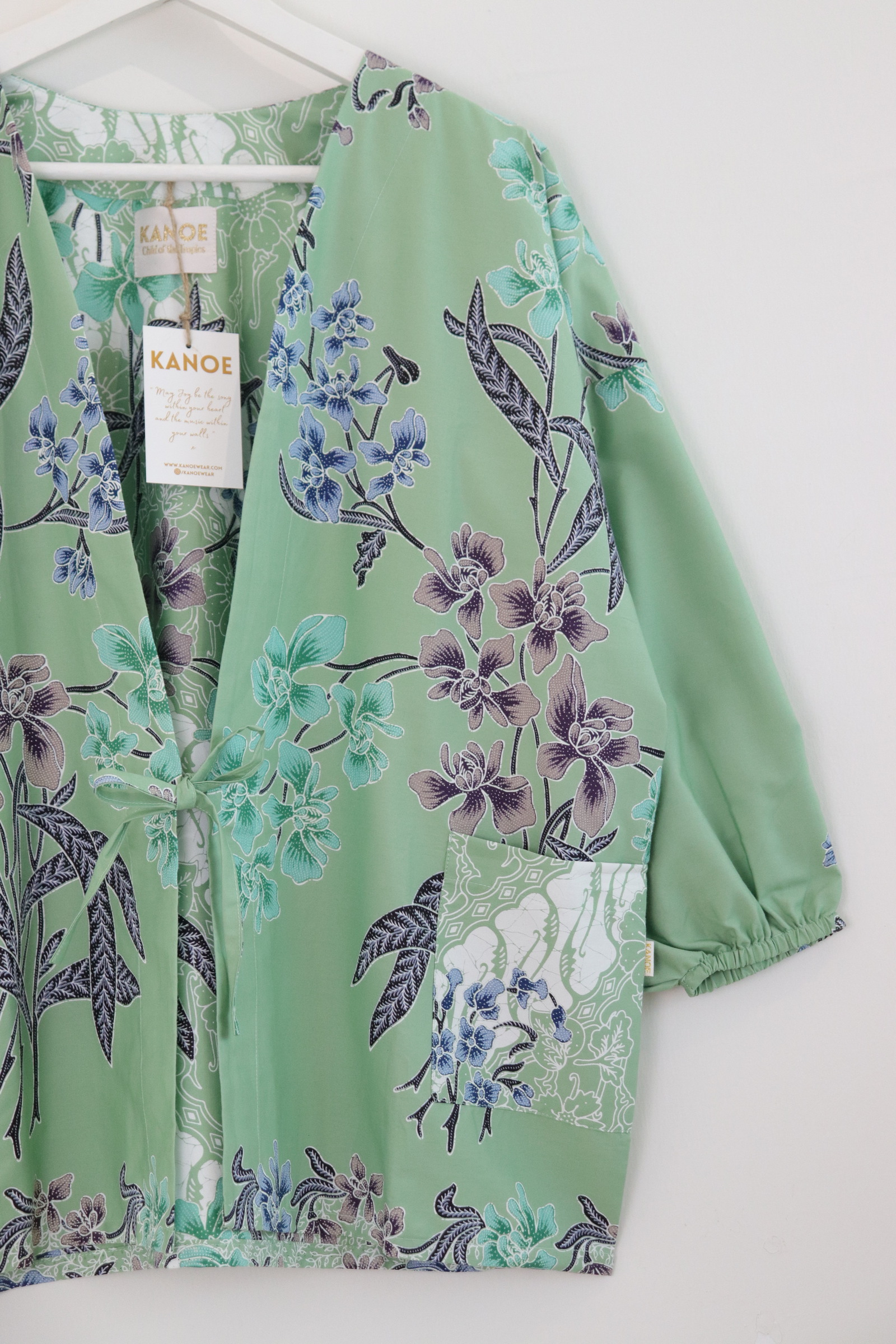 Batik Kimono Signature - Sweet Fern 