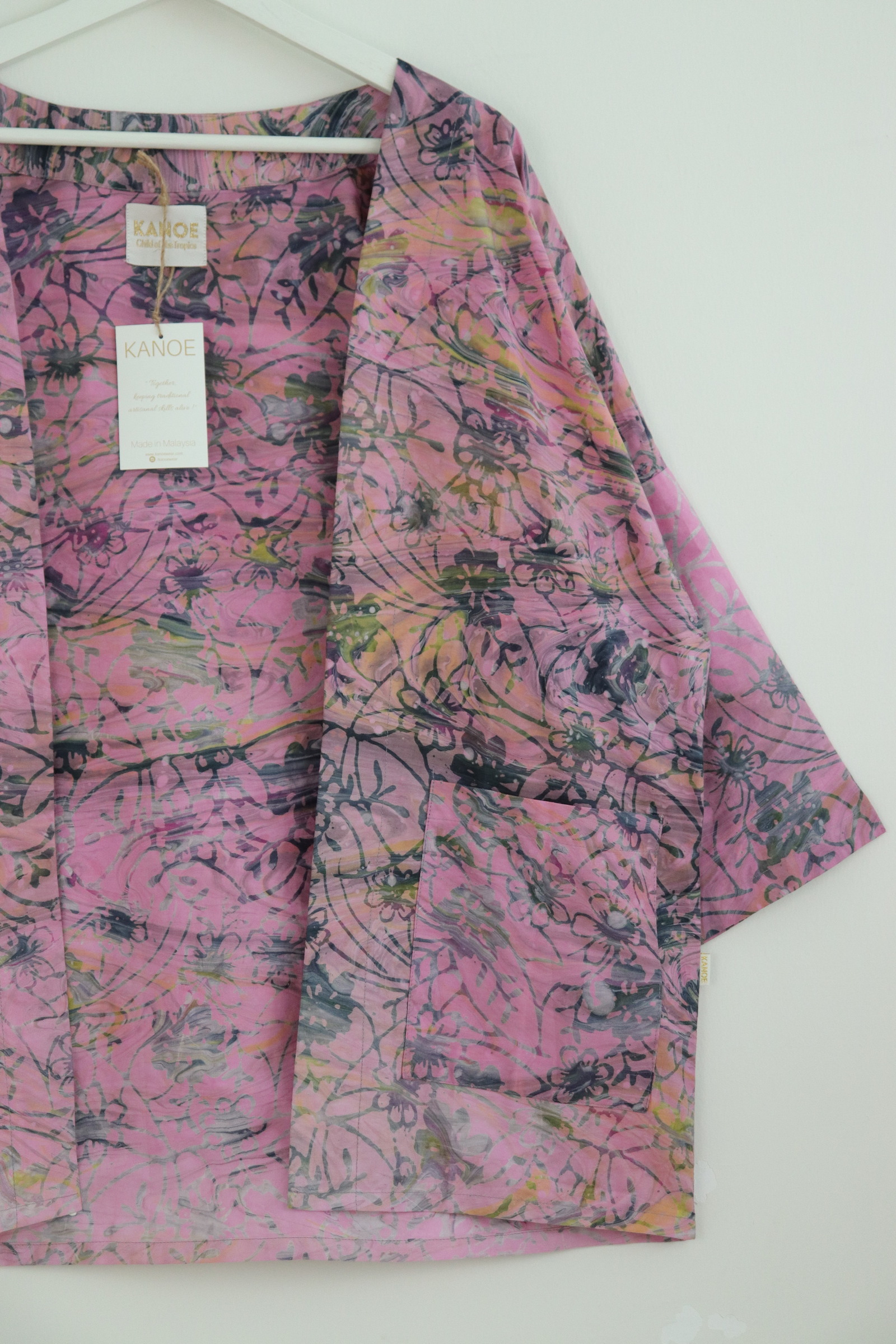 Handmade Batik Kimono Basic - Eternal Embrace