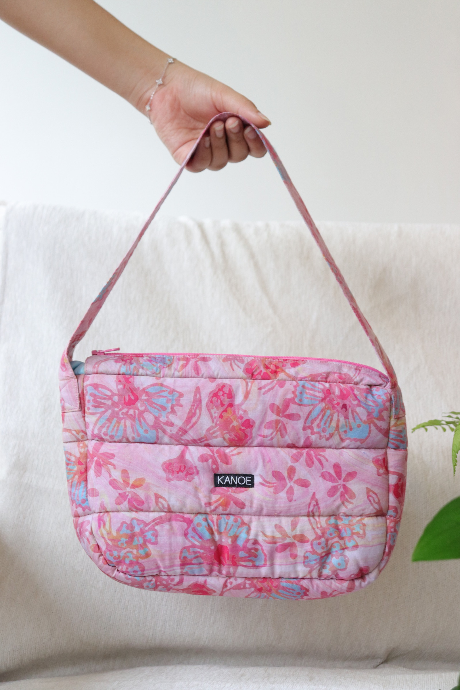 Puffy Batik Bag - Sugar Rush  [ Handmade ]