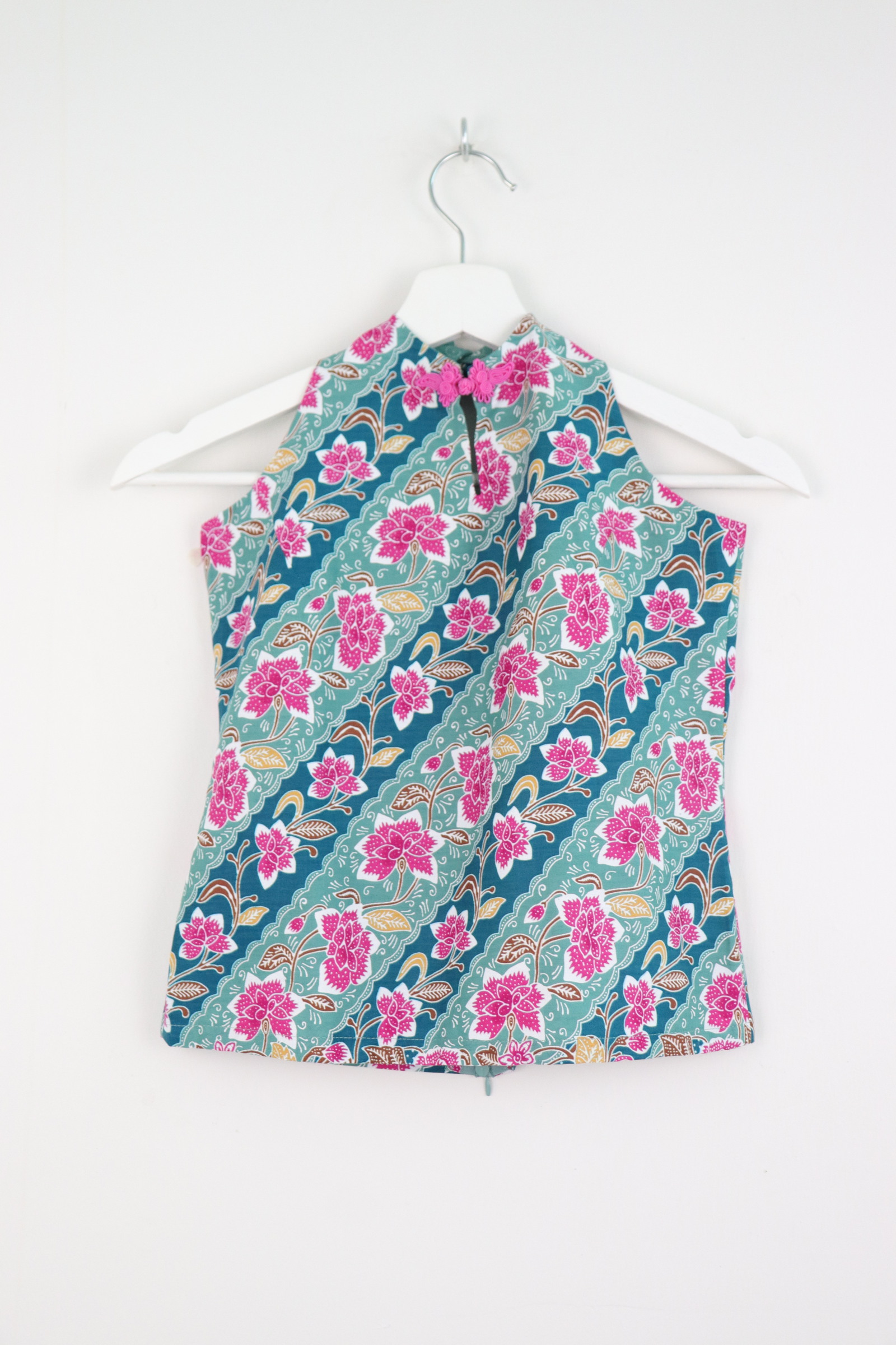 C.C. Halter Batik Top - Wishful Wealth