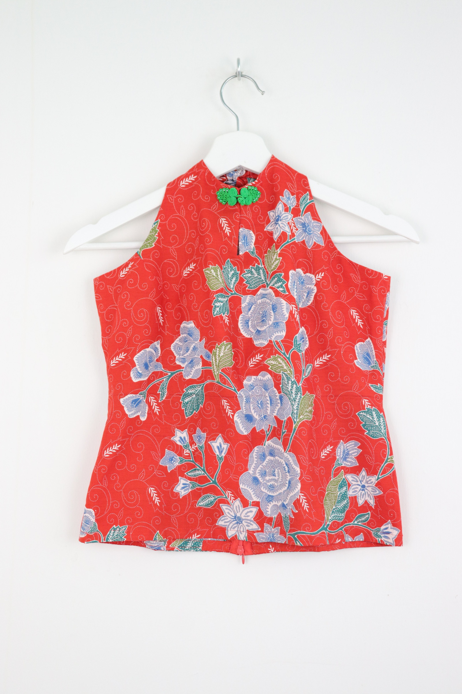 C.C. Halter Batik Top - Spring Blessings