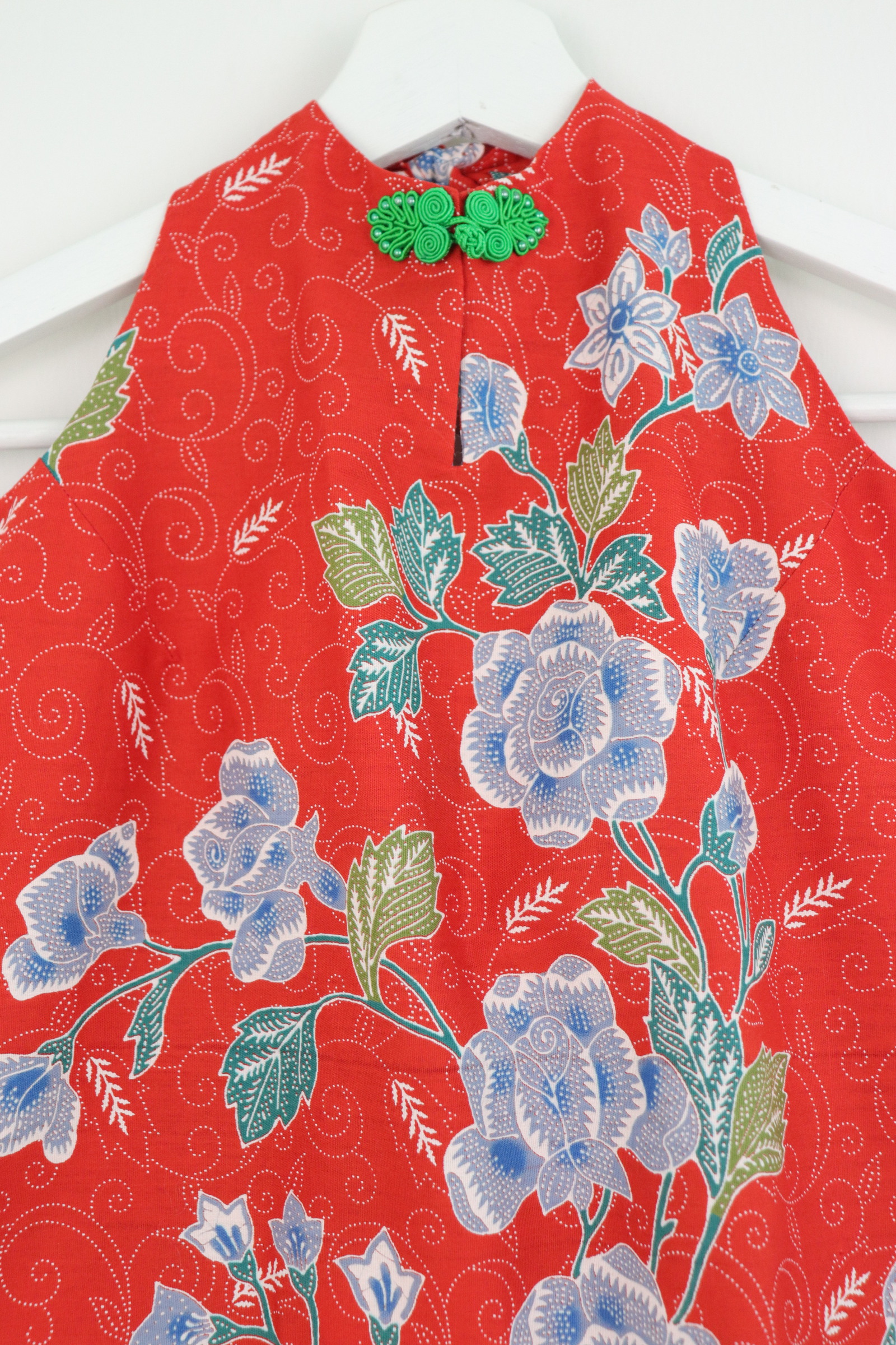 C.C. Halter Batik Top - Spring Blessings