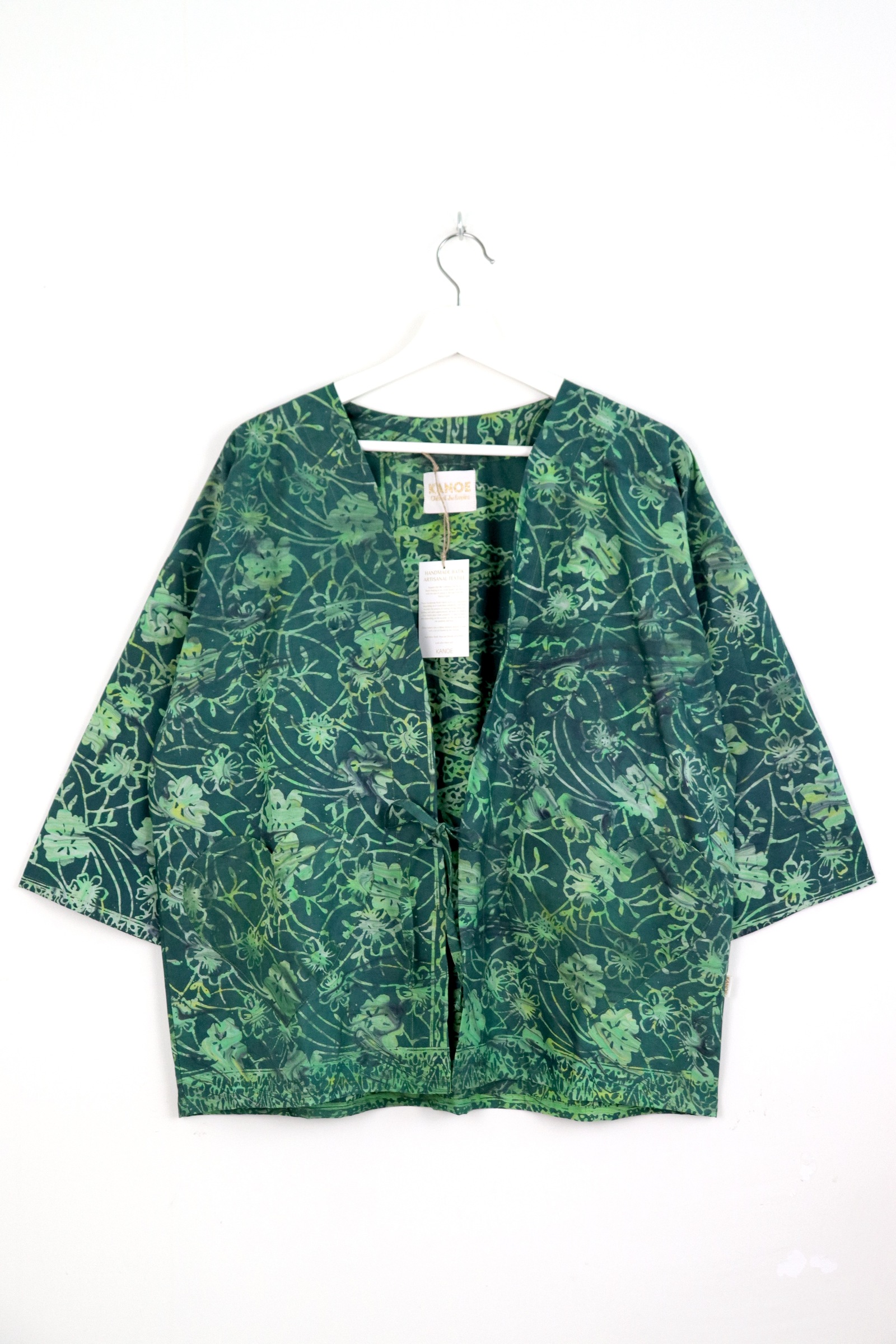 Kimono Basic Heart Pockets - Ethereal Vine [ Handmade ]