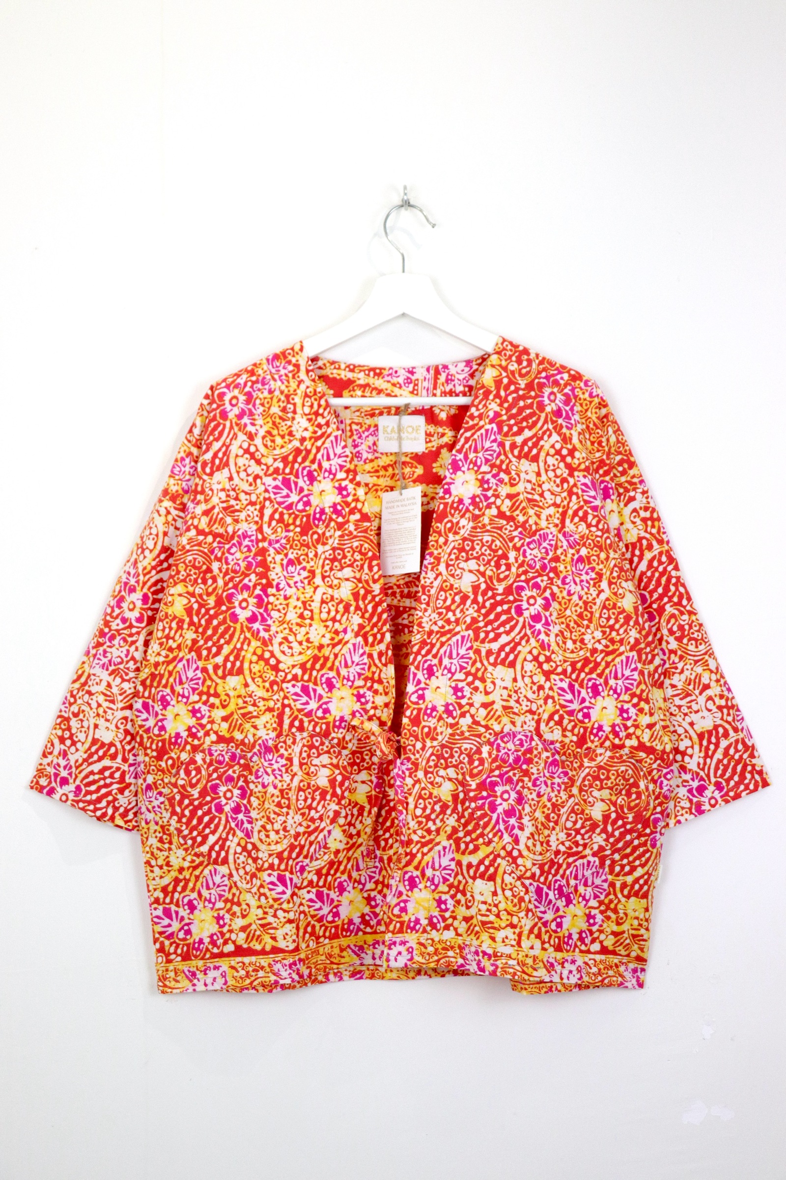 Kimono Basic Heart Pockets - Citrus Kiss [ Handmade ]
