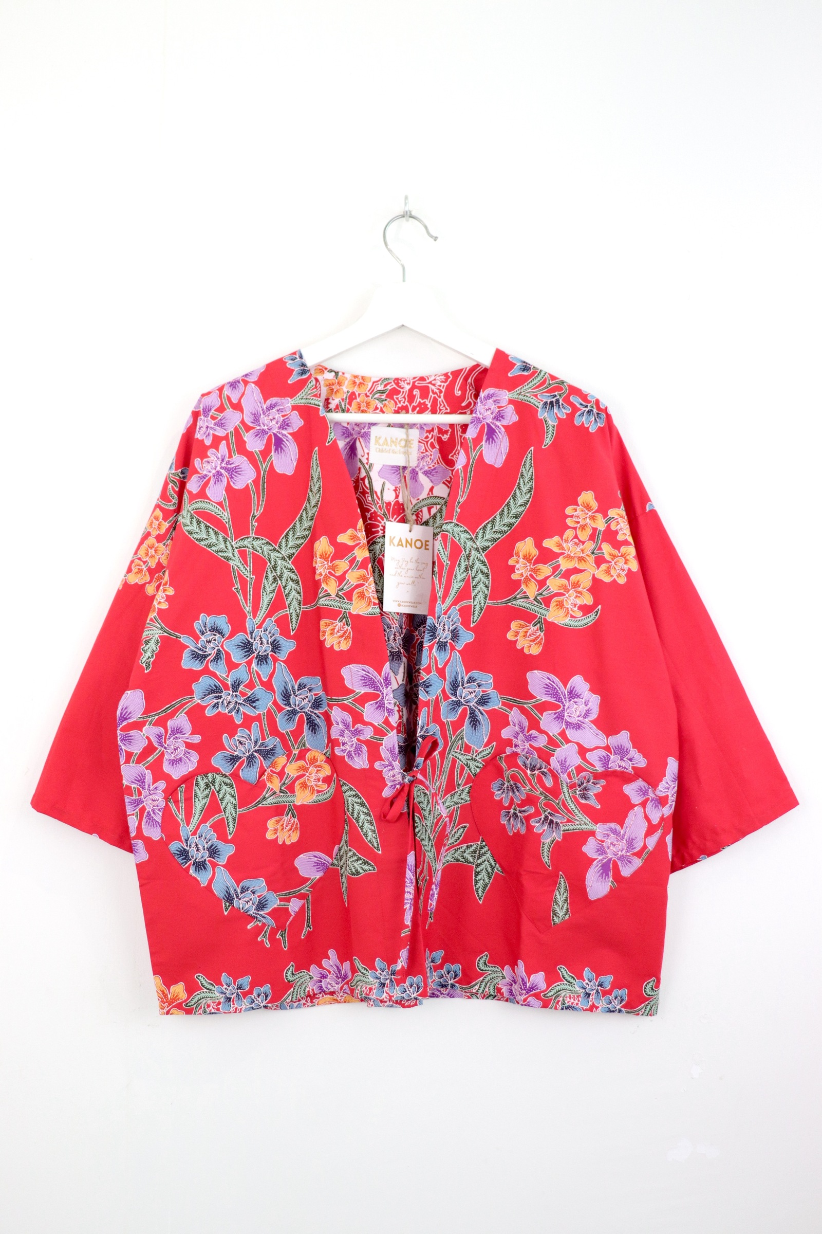 Kimono Basic Heart Pockets - Blazing Love