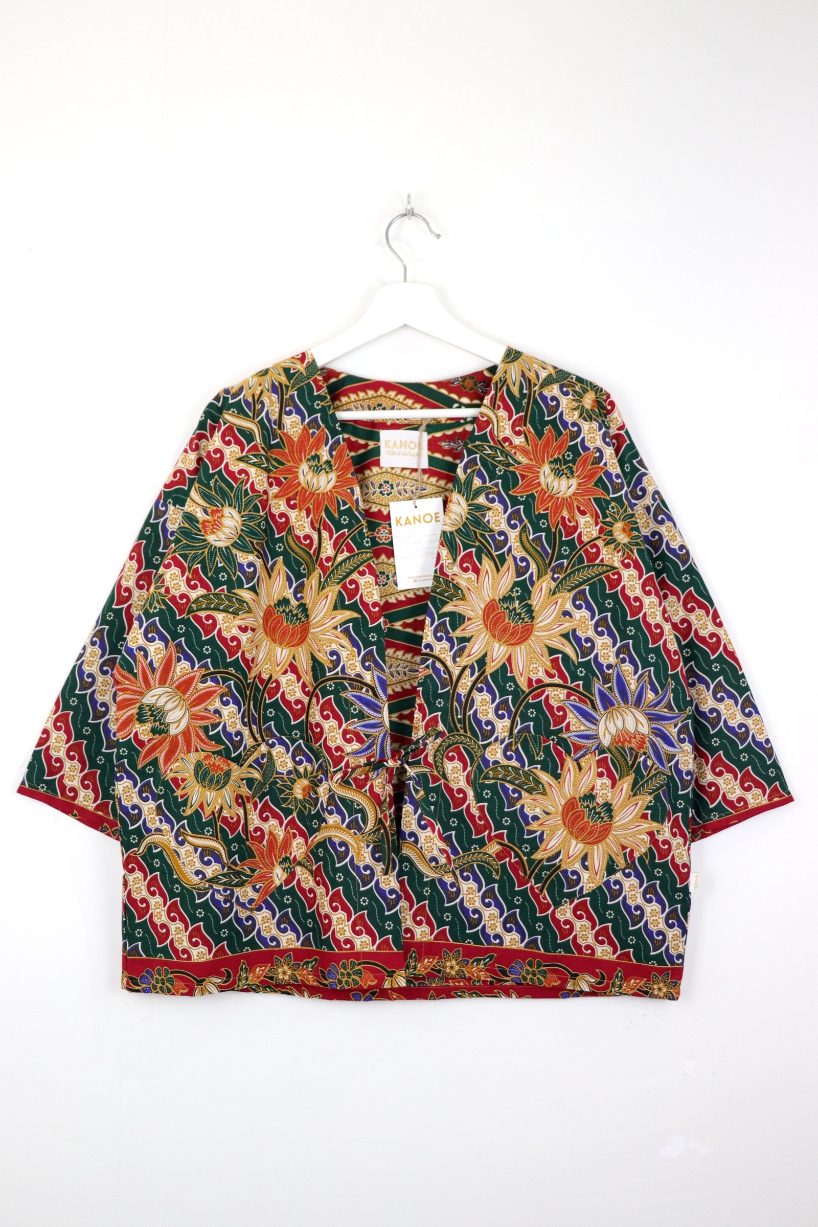 Kimono Basic Heart Pockets - Midori