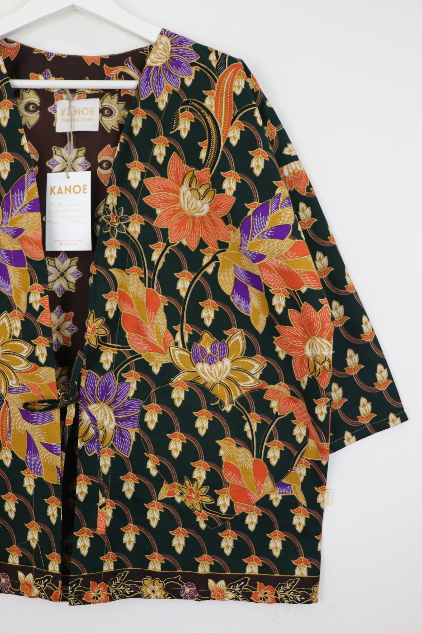 Kimono Basic Heart Pockets - Oriyu