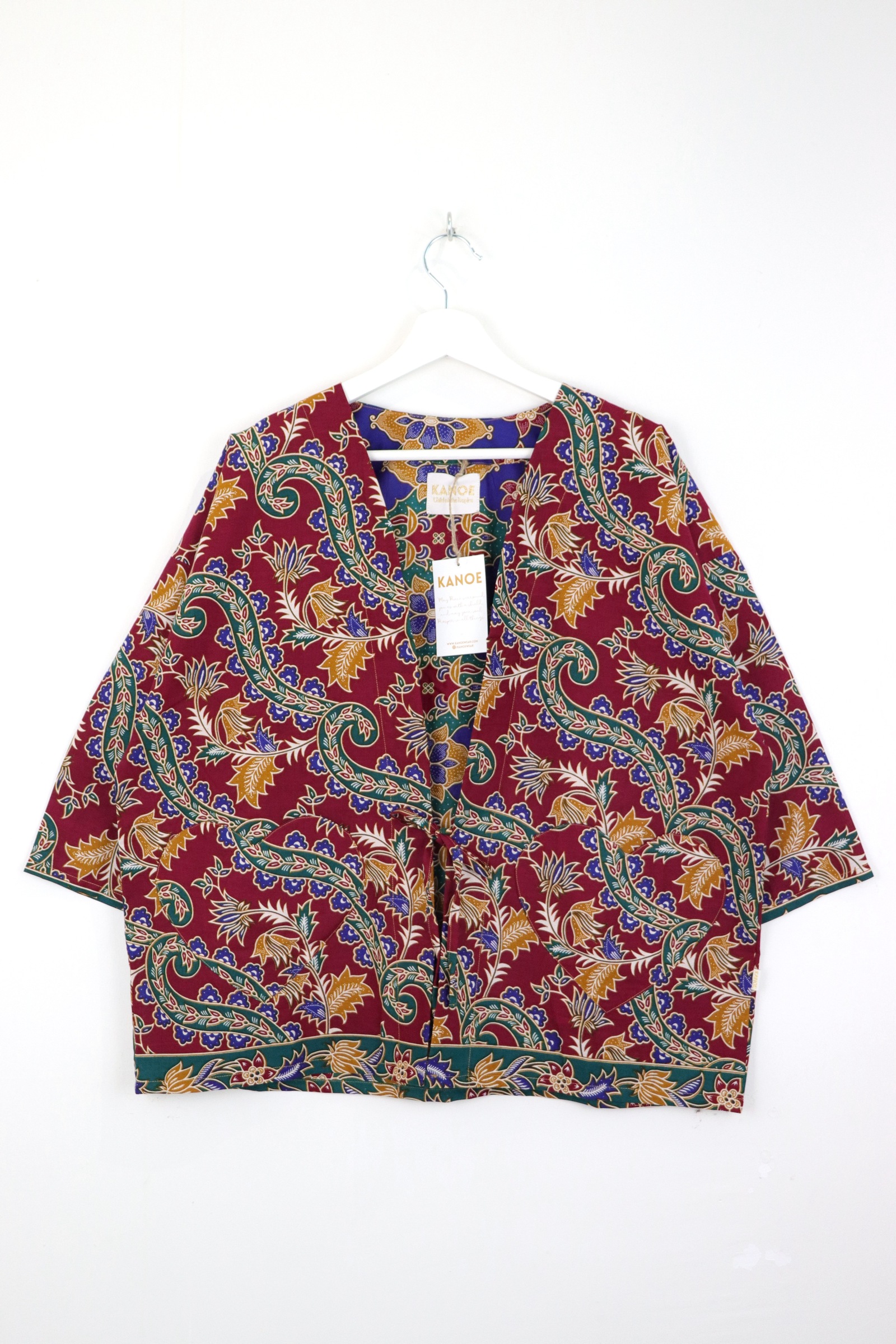 Kimono Basic Heart Pockets - Nishida