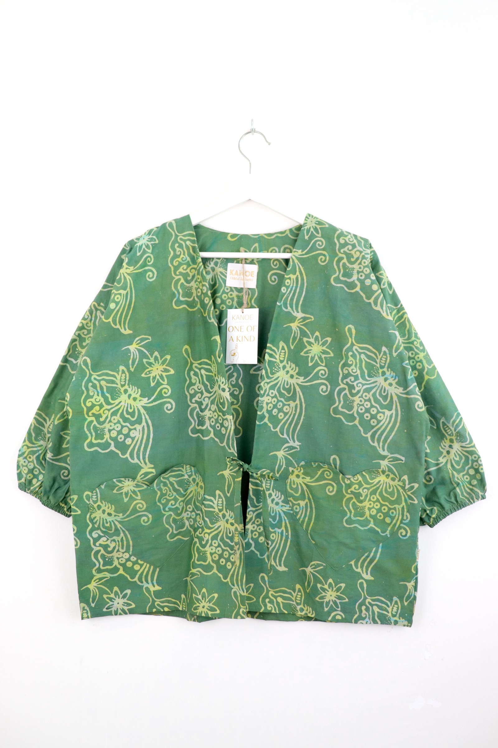 Kimono Signature Heart Pockets - Miyu [ Handmade ]