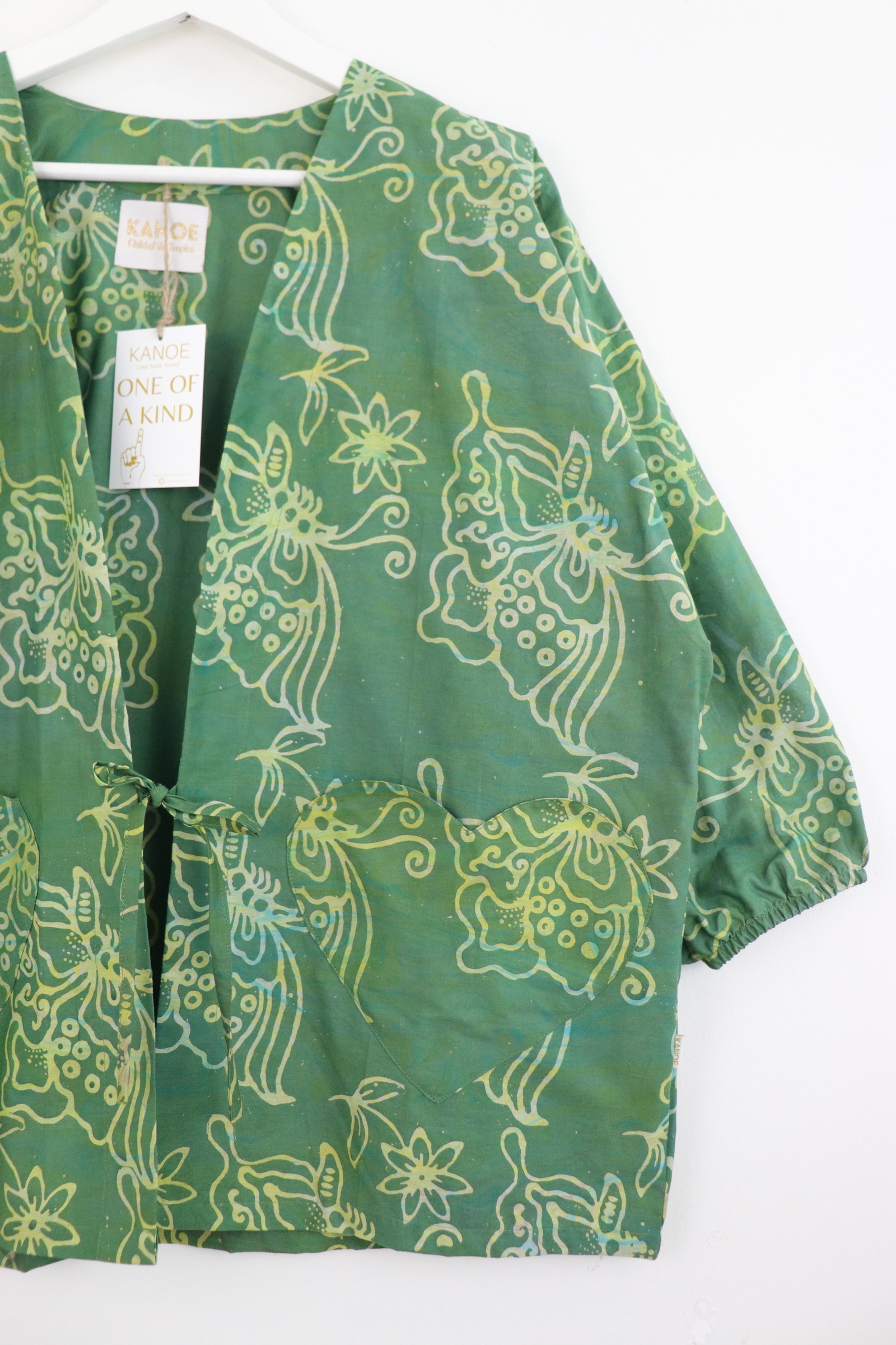 Kimono Signature Heart Pockets - Miyu [ Handmade ]