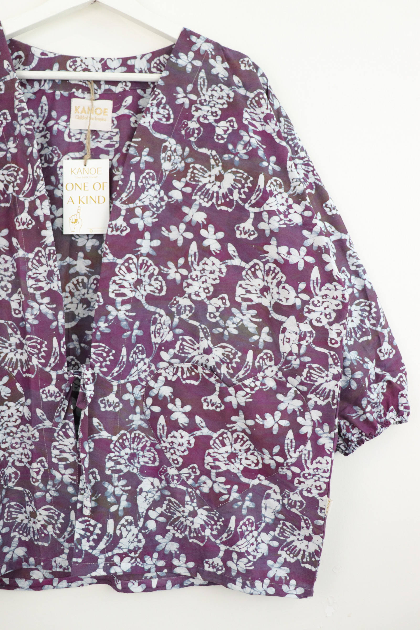 Kimono Signature Heart Pockets - Eri [ Handmade ]