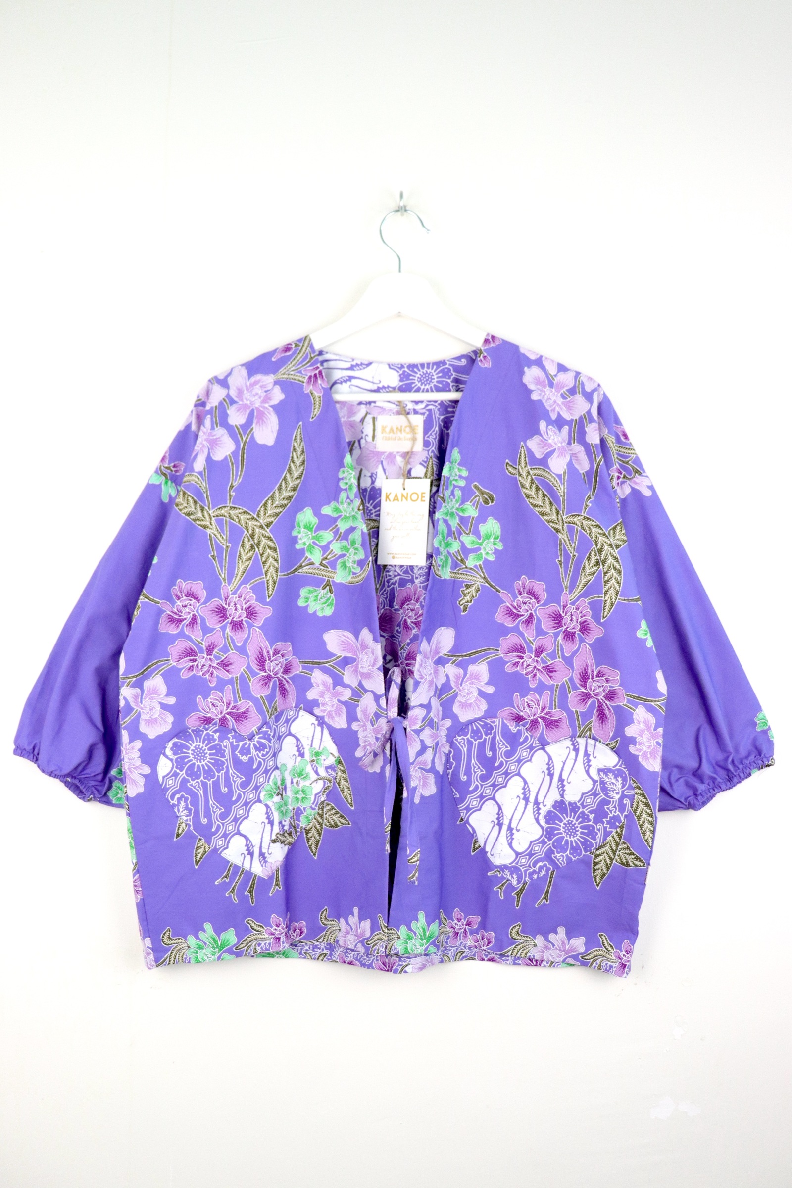 Kimono Signature Heart Pockets - Orchid Kiss