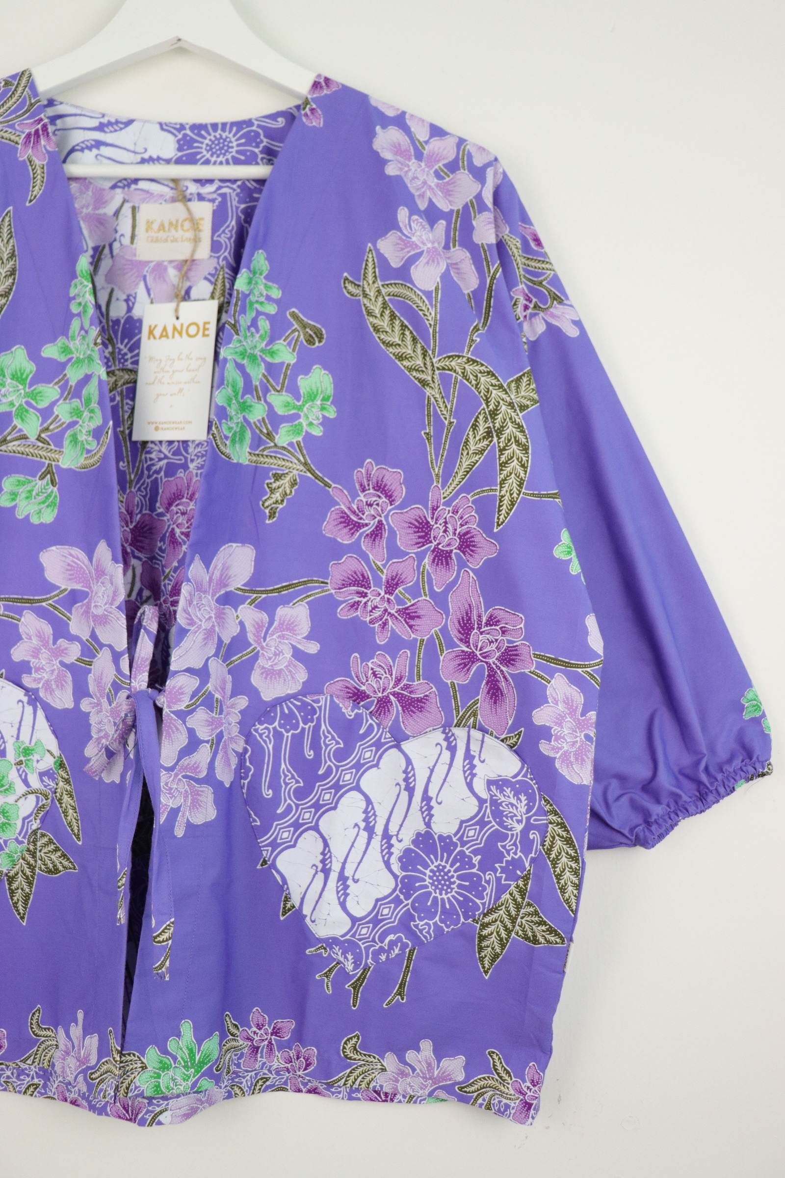 Kimono Signature Heart Pockets - Orchid Kiss