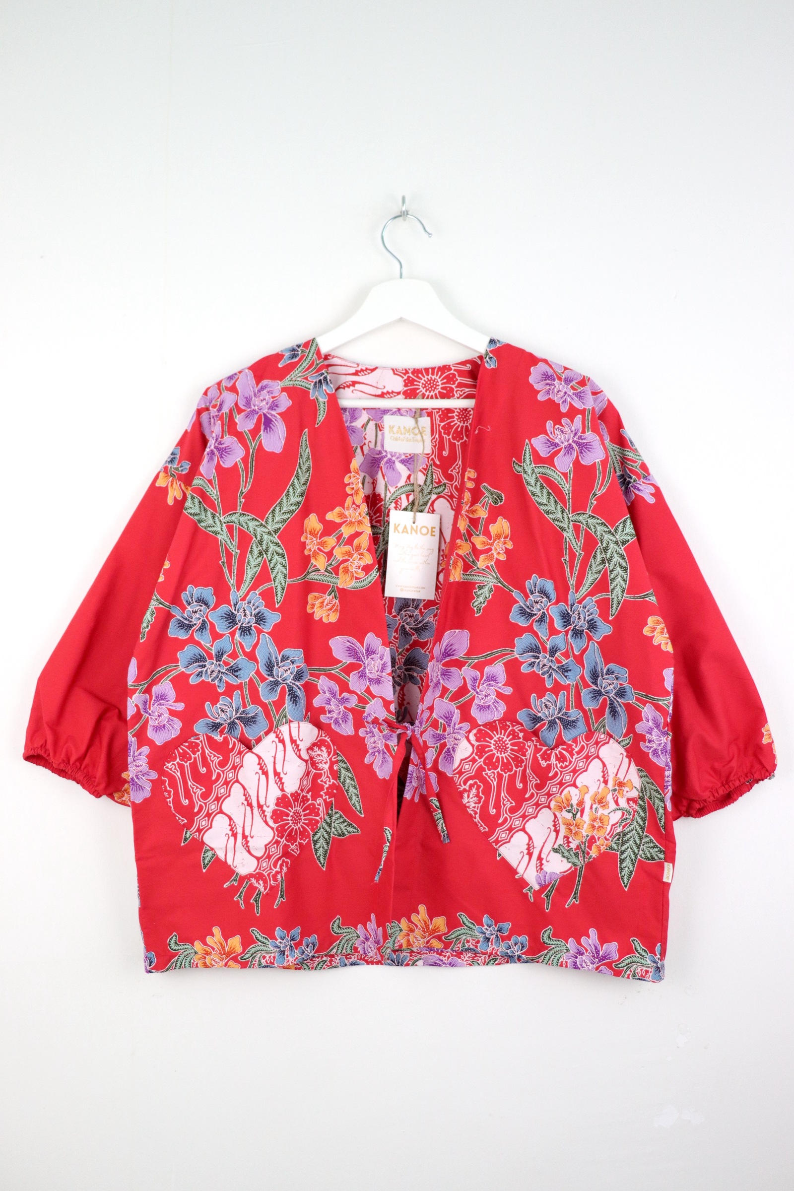 Kimono Signature Heart Pockets - Flame of Love