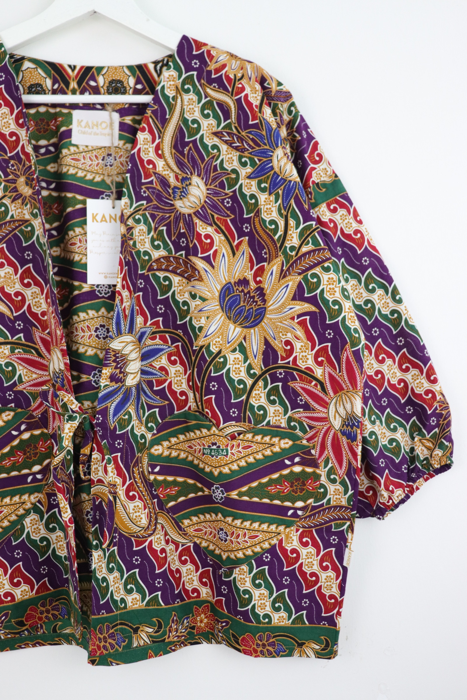 Kimono Signature Heart Pockets - Renya