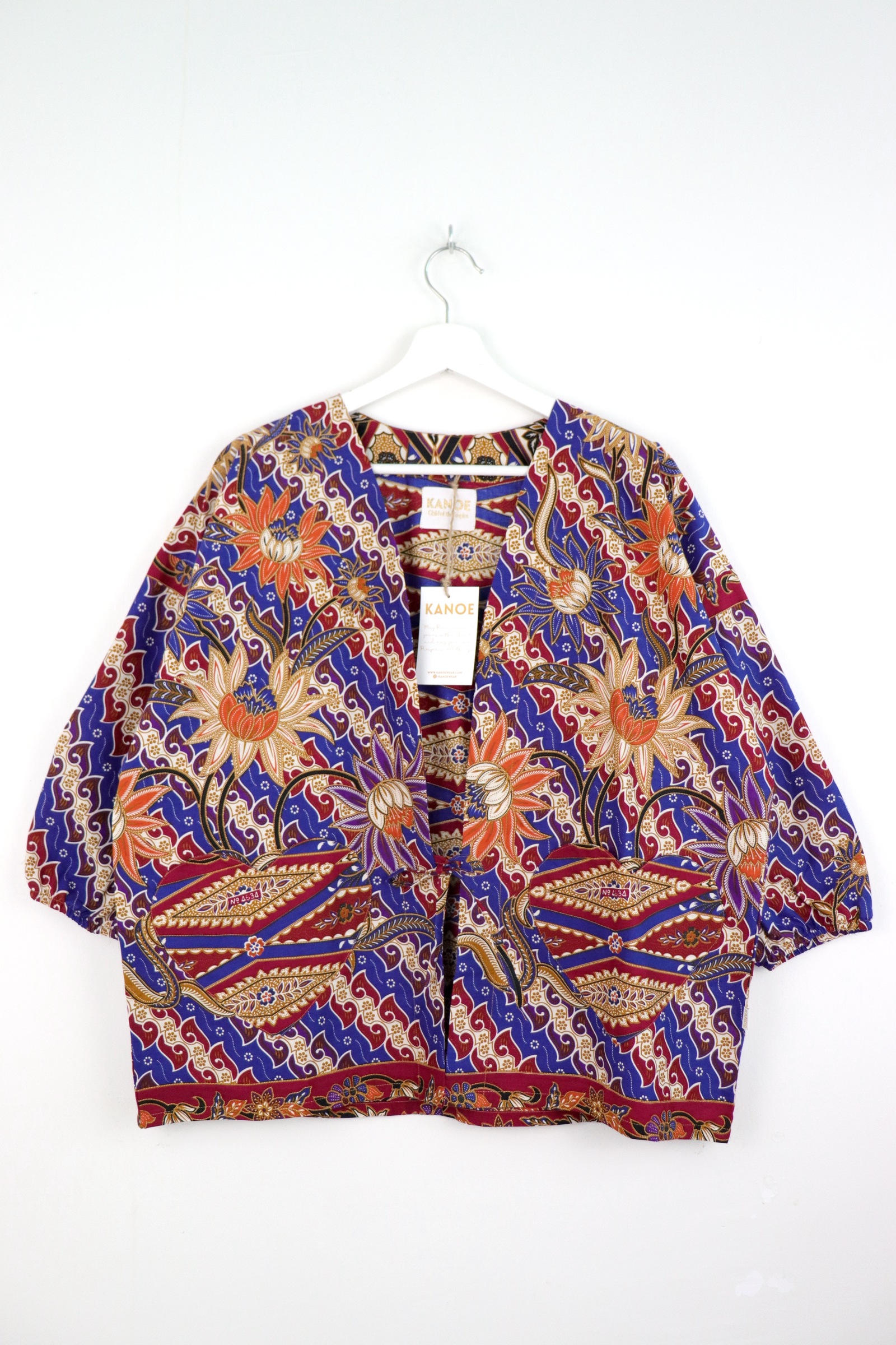 Kimono Signature Heart Pockets - Hyuga