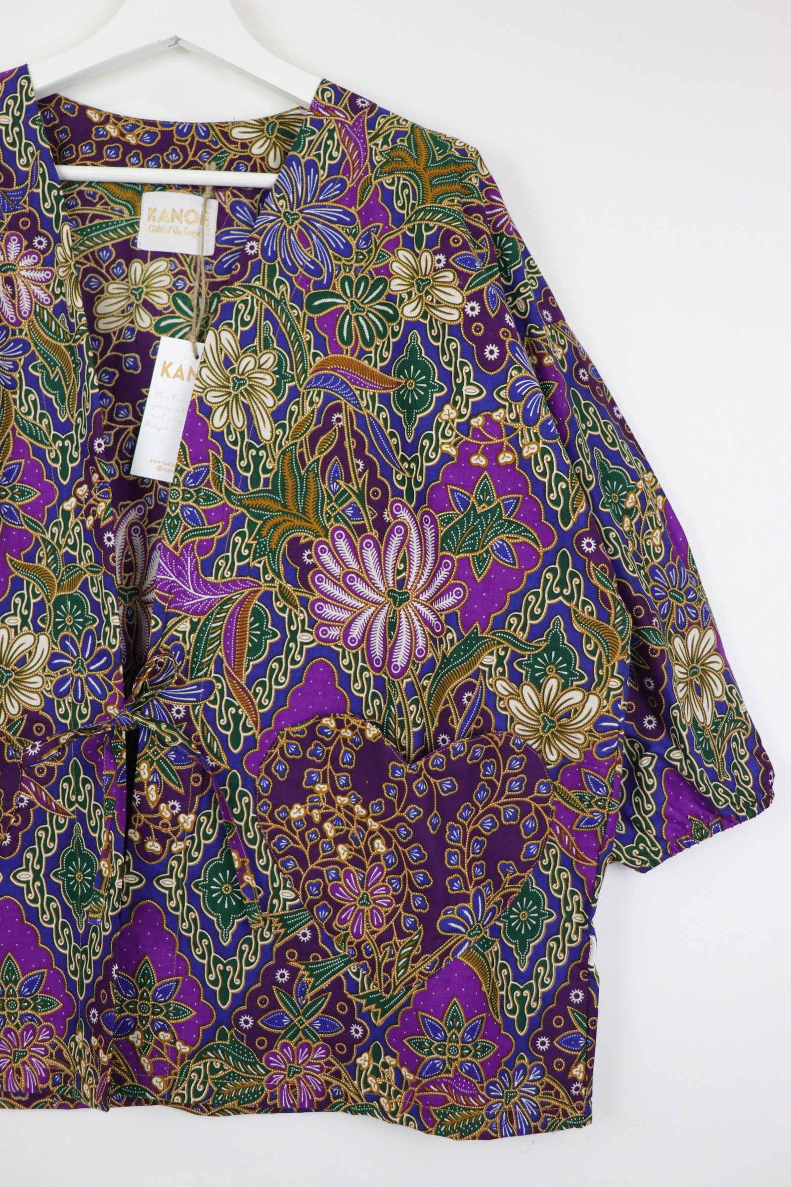 Kimono Signature Heart Pockets - Yoshida