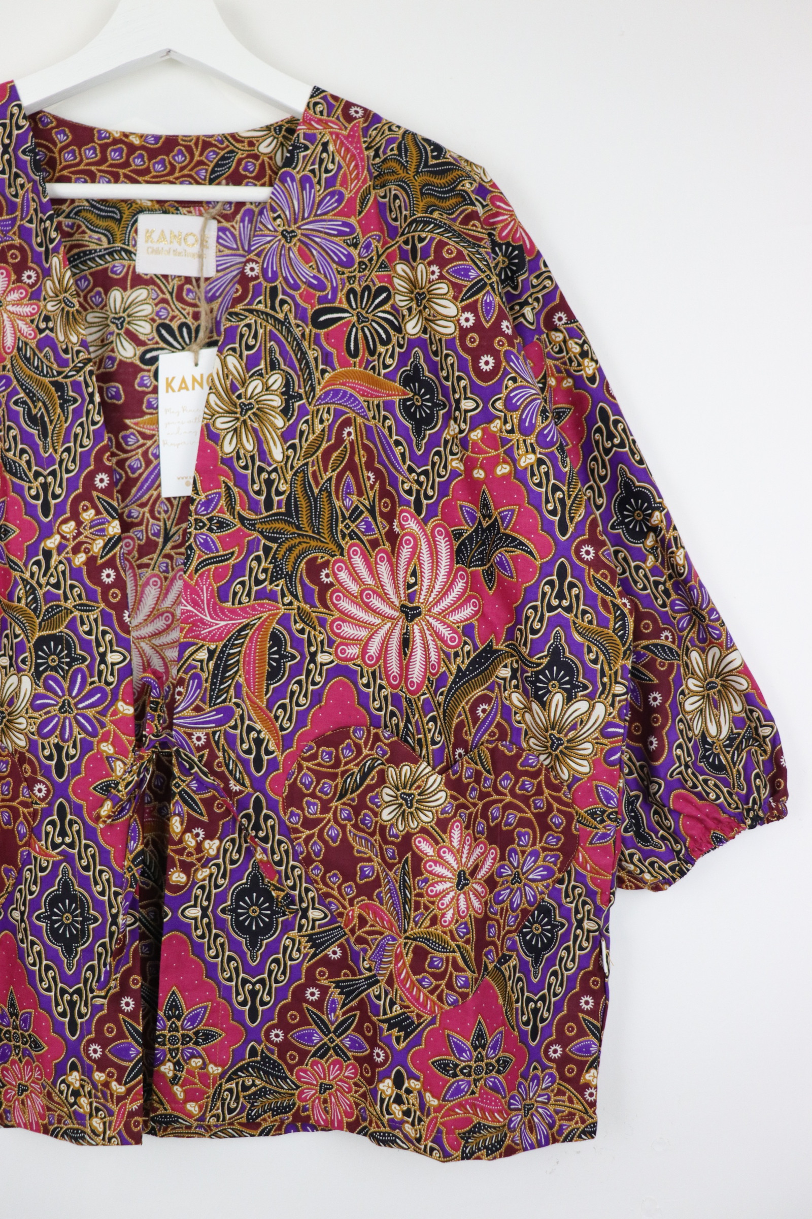 Kimono Signature Heart Pockets - Ayane