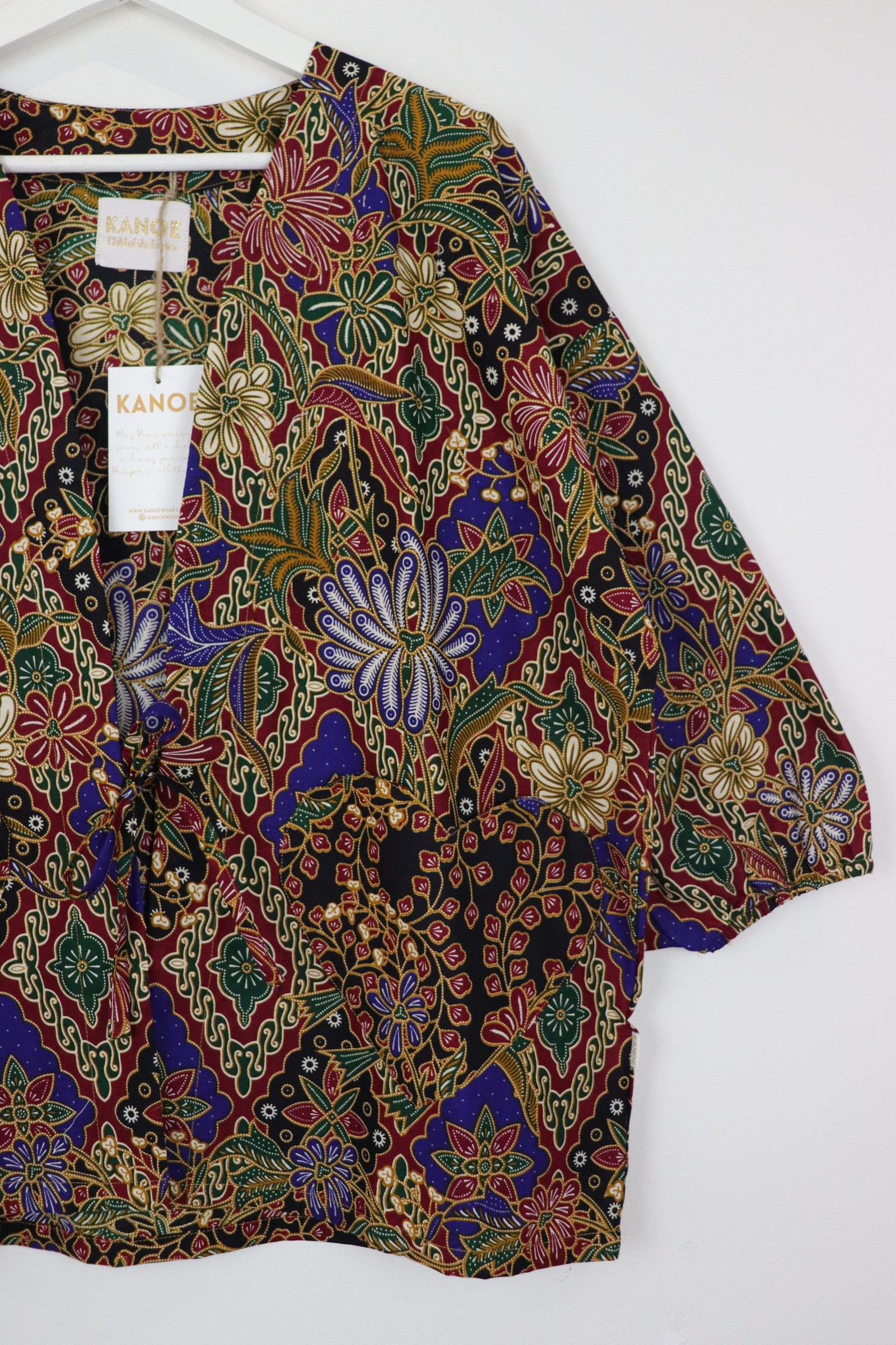 Kimono Signature Heart Pockets - Sawako