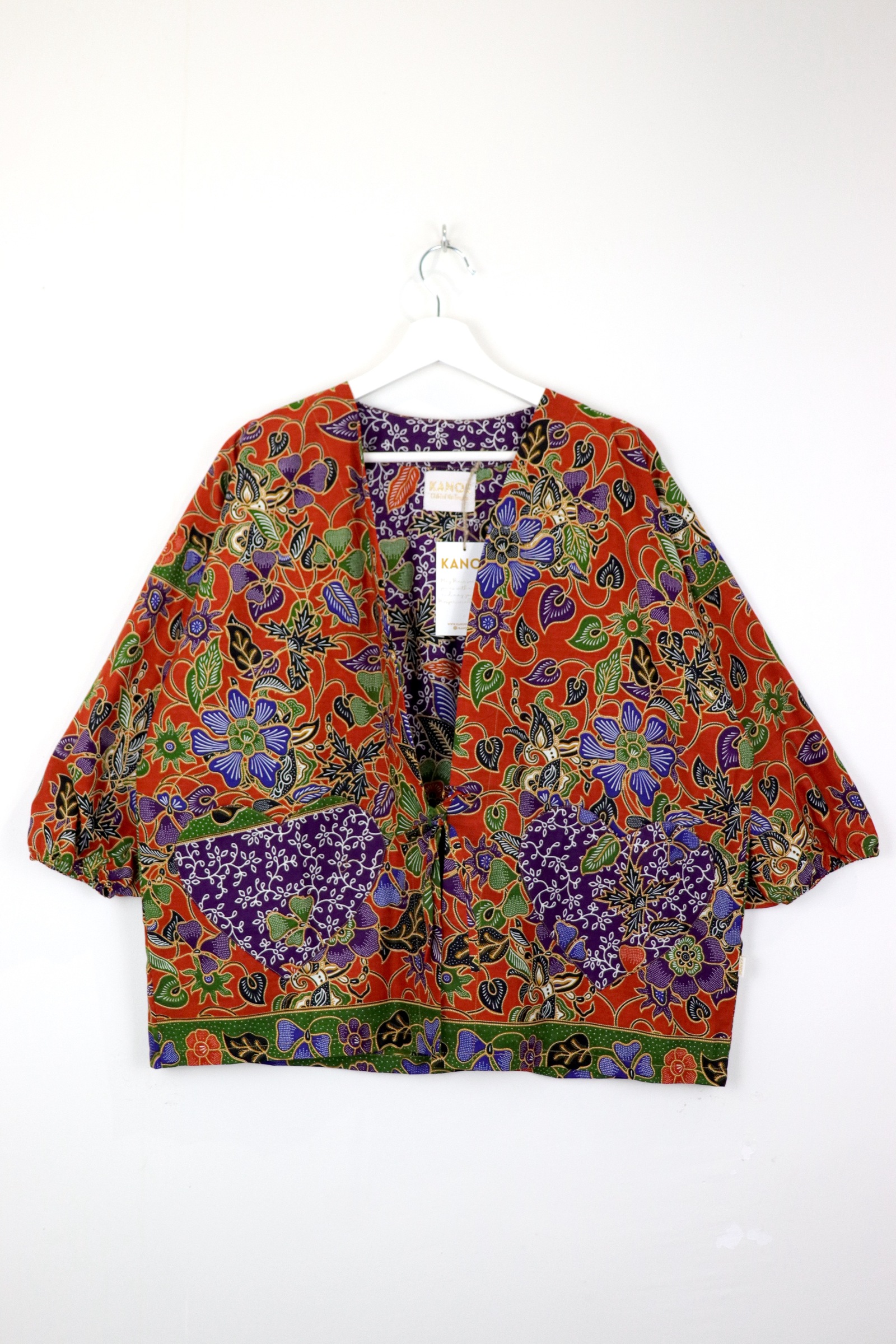 Kimono Signature Heart Pockets - Aihara