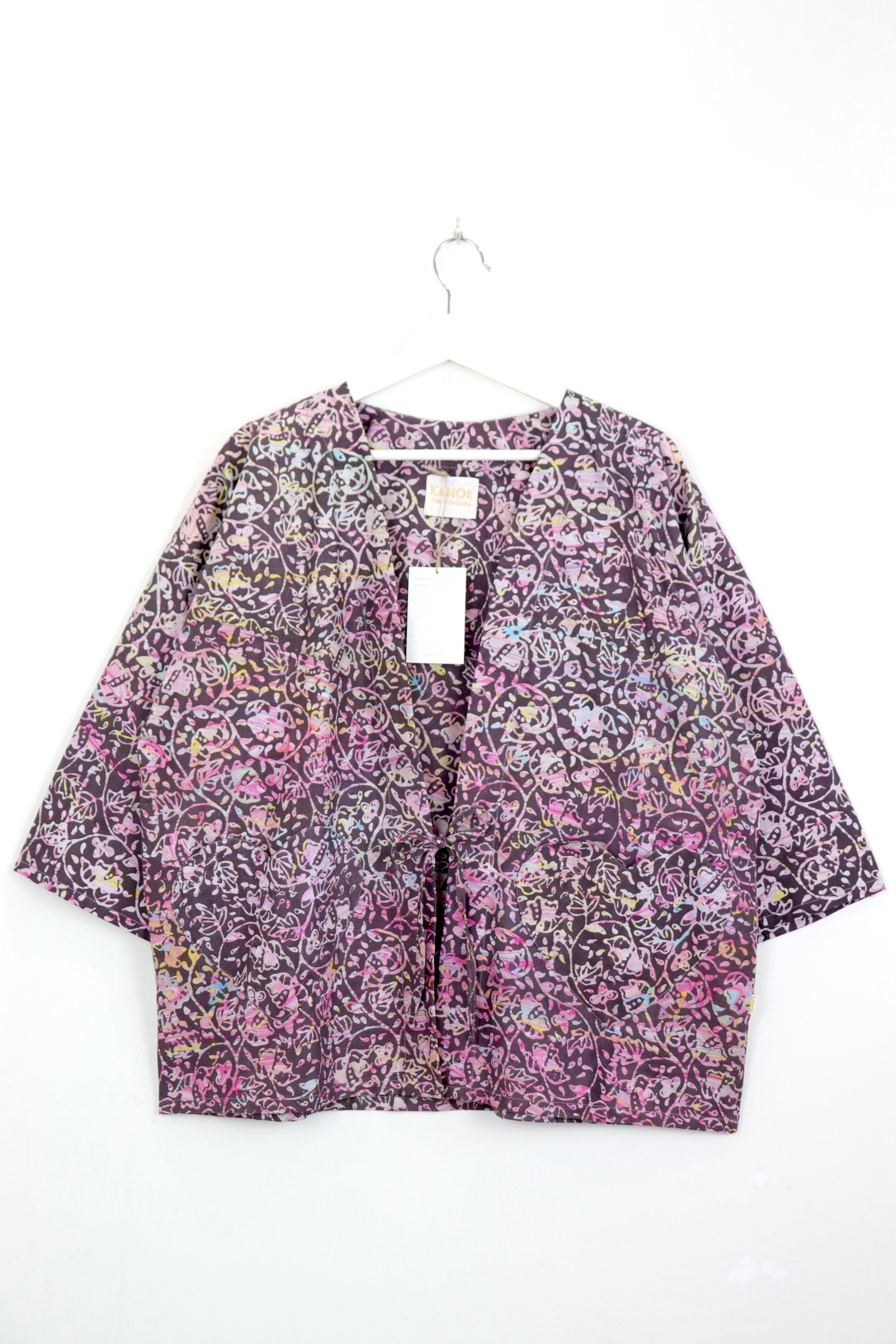 Kimono Basic Heart Pockets - Chocolate Bliss [ Handmade ]
