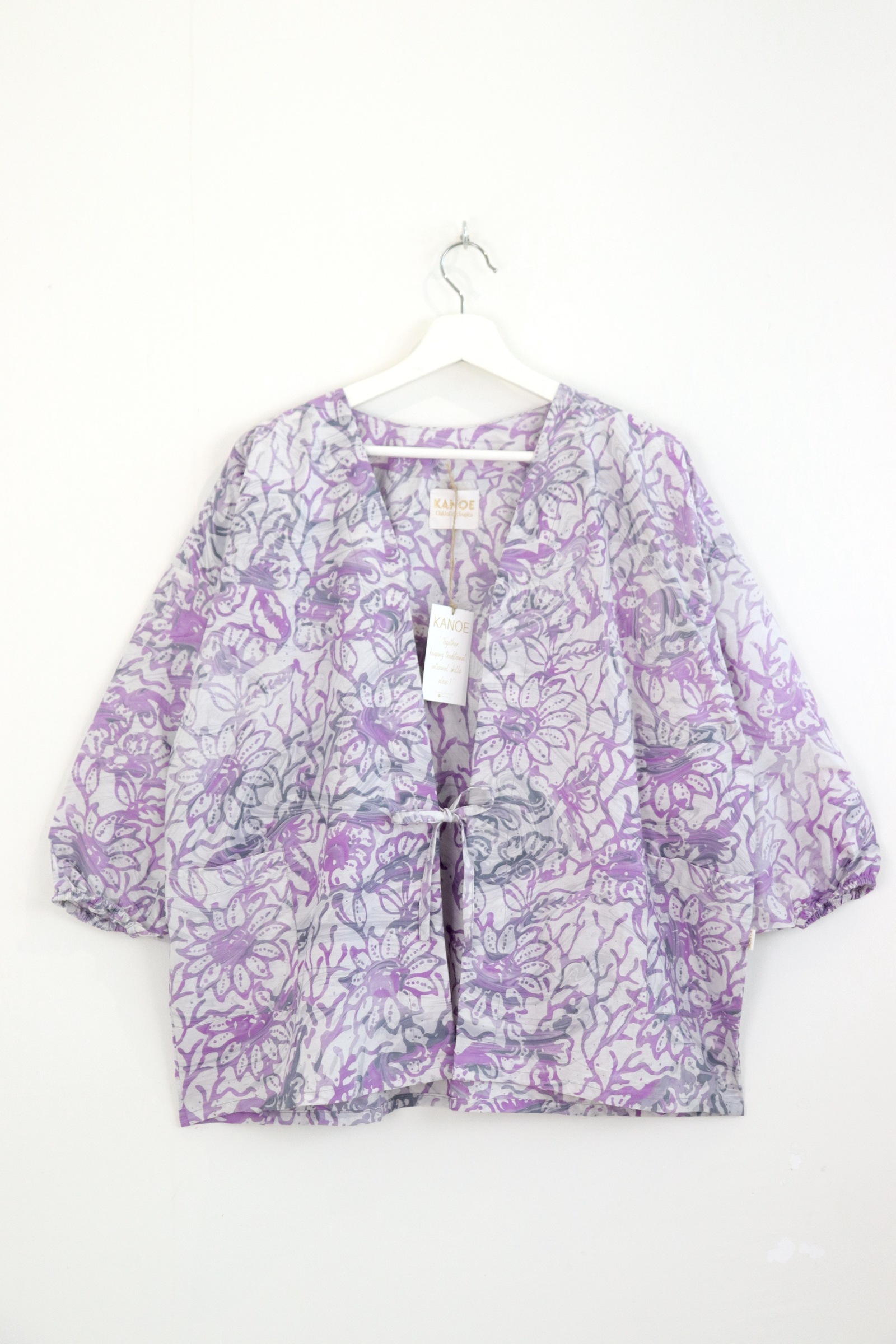 Handmade Batik Kimono Signature - Bloom of Romance 