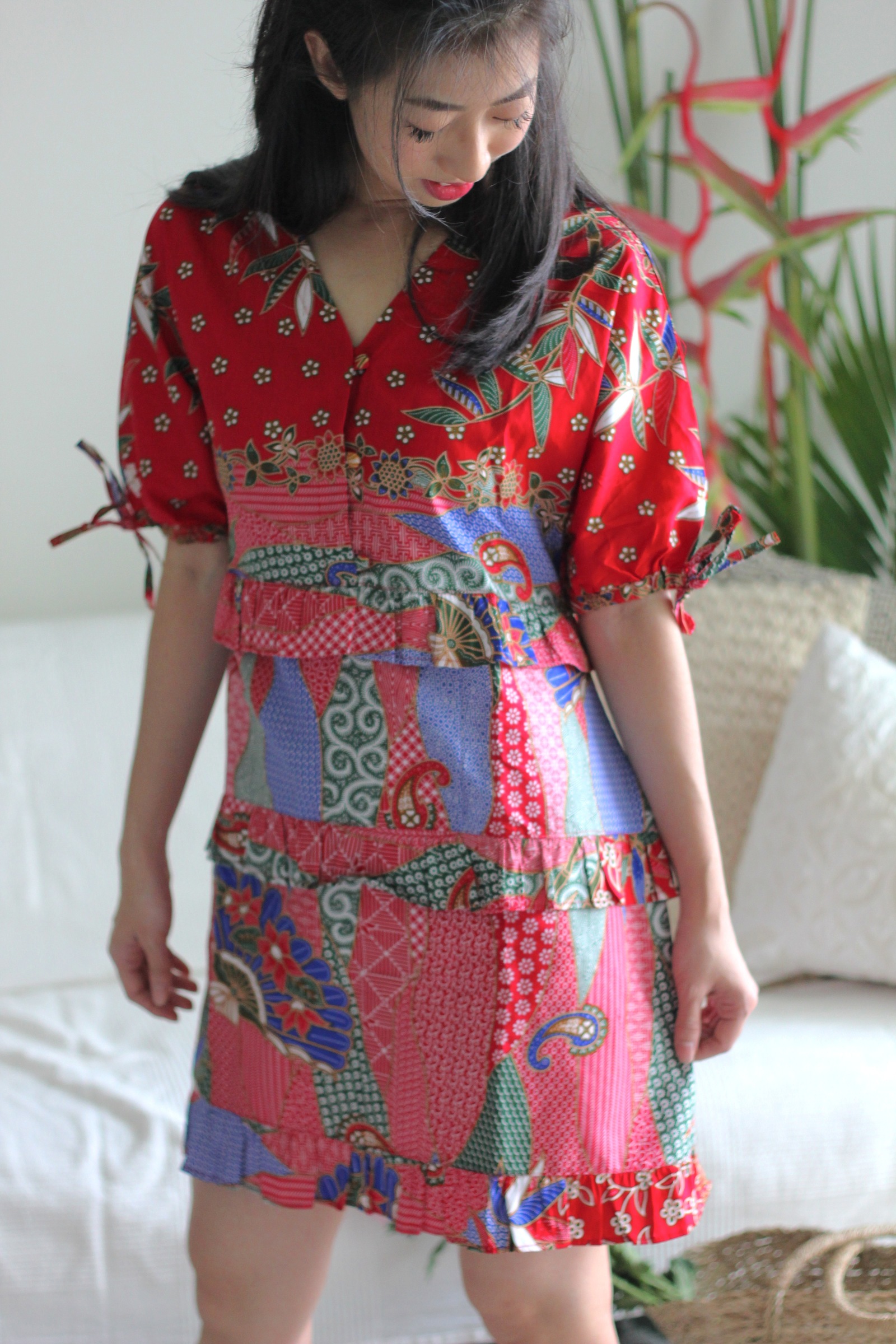 Klassik Batik Dress - Over mountains and hills