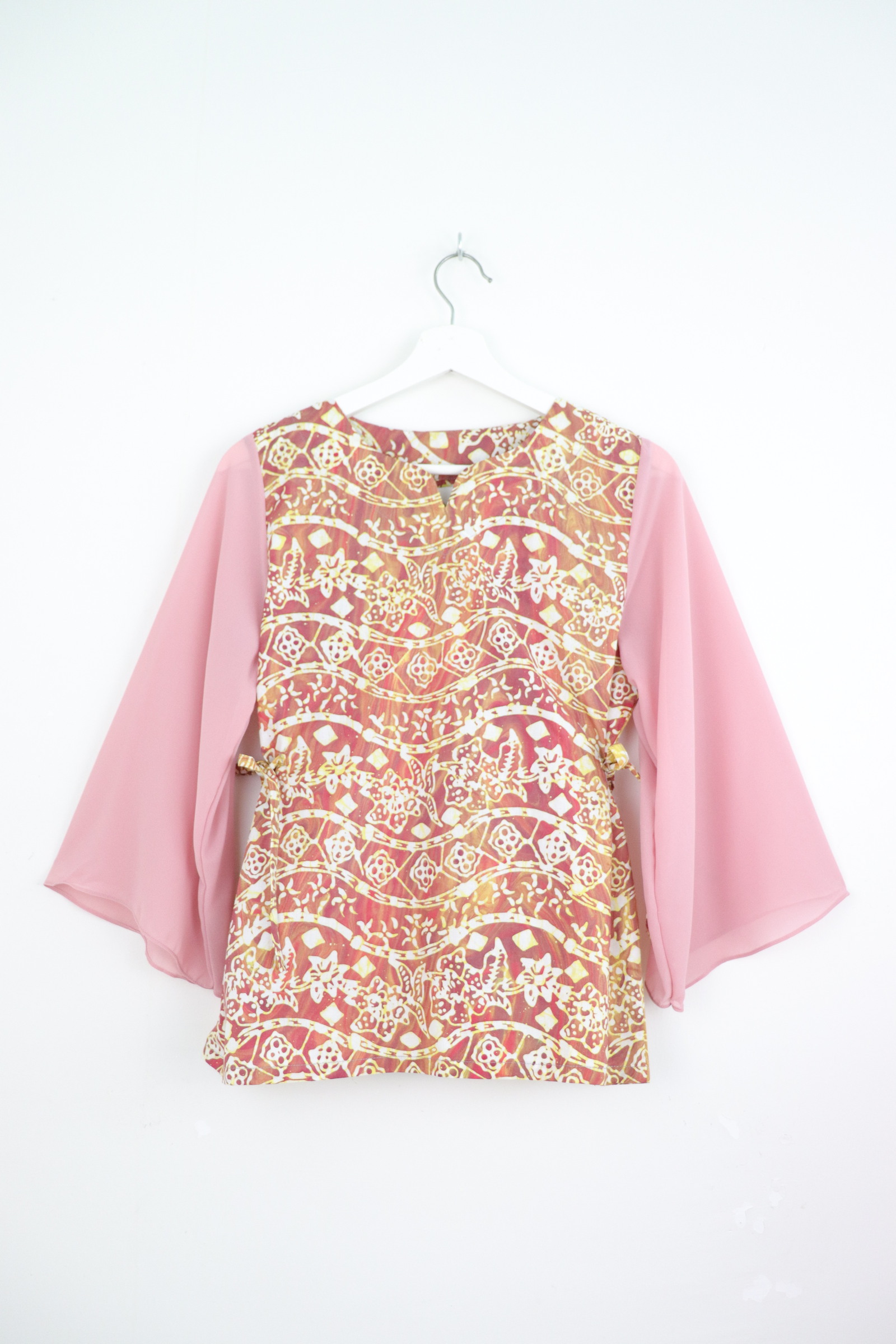 Kedah Crescent Sheer Top - Hazel Drift [HandMade]