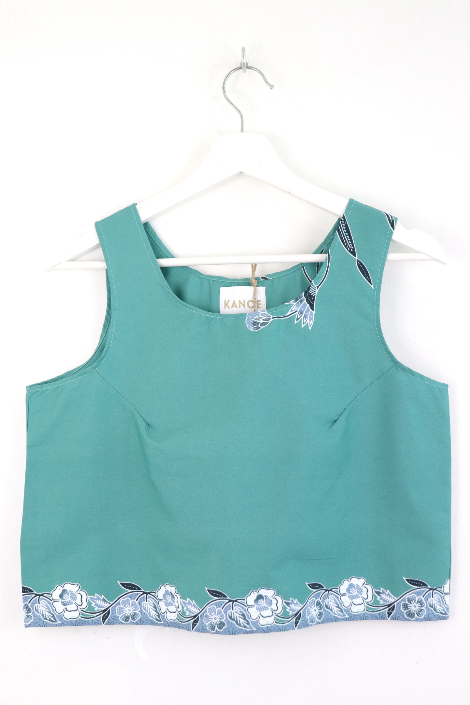 Batik Tank Top - Teal Dream [ S ]