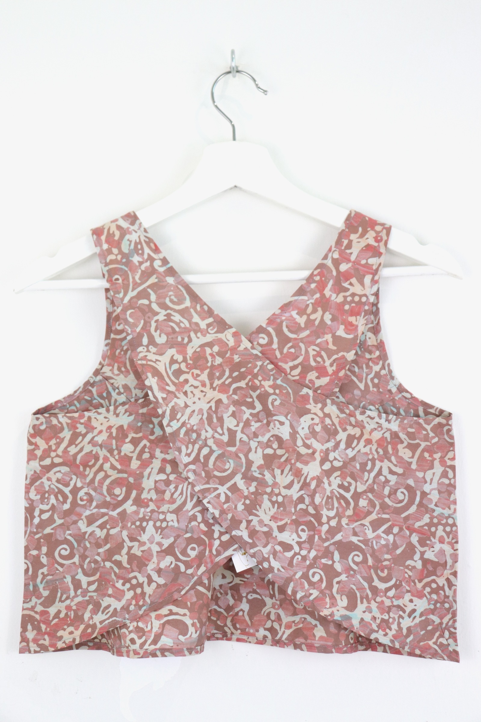 Crossback Batik Top - Sunkissed Popsicle [ Handmade ] [ S ]