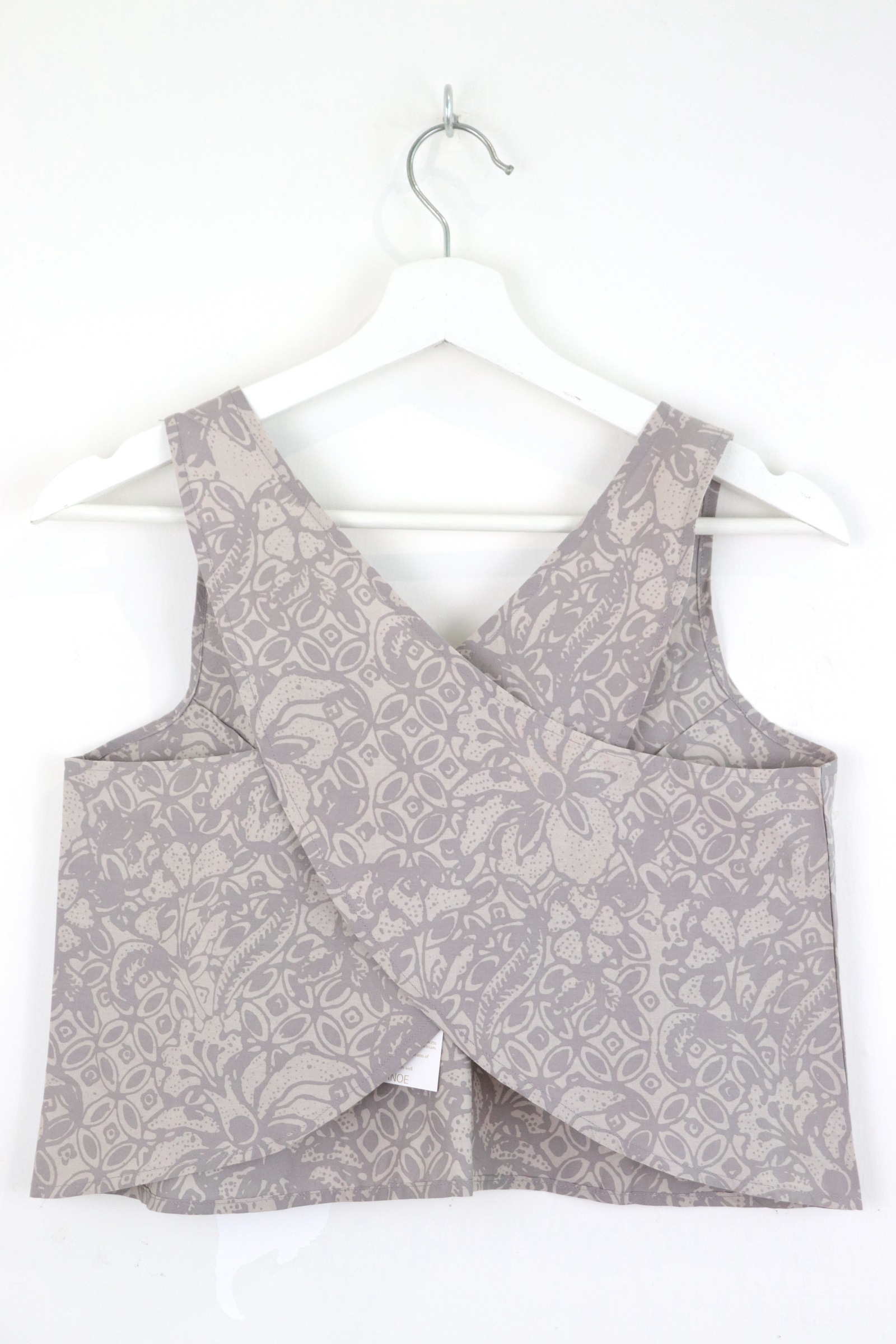 Crossback Batik Top - Moonlit Mist [ Handmade ] [ S ]