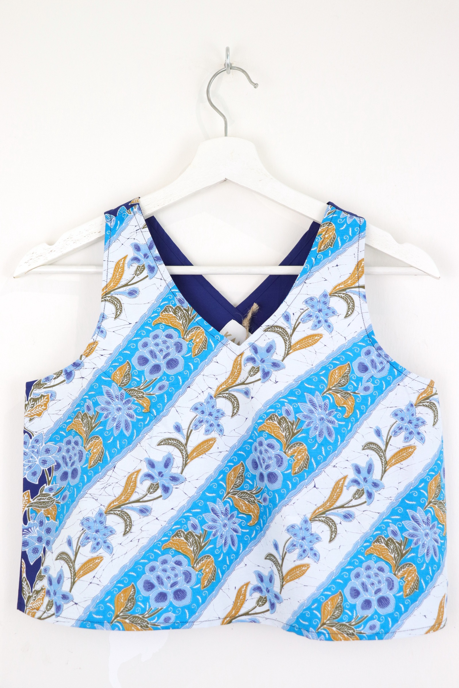 Crossback Batik Top - Celestial Tide [ S ]