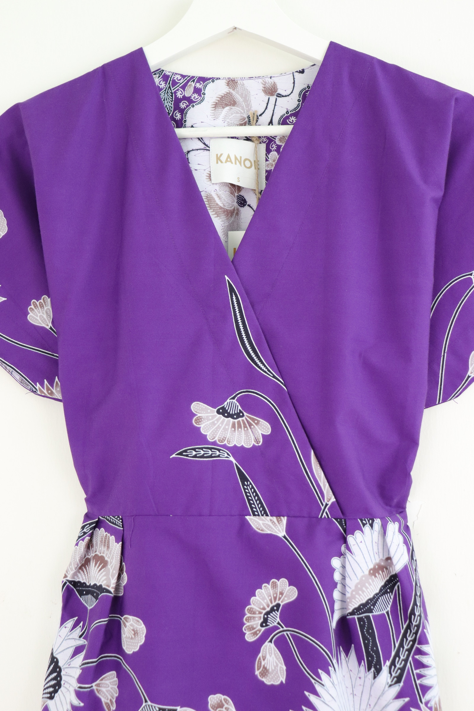 Kimono Wrap Dress [ Short ] - Celestial Violet 