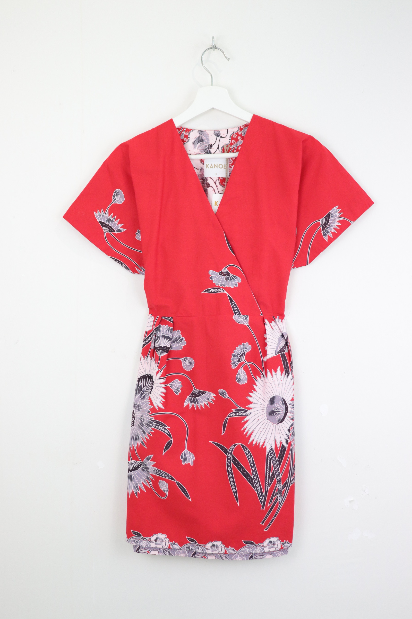 Kimono Wrap Dress [ Short ] - Scarlet Heart