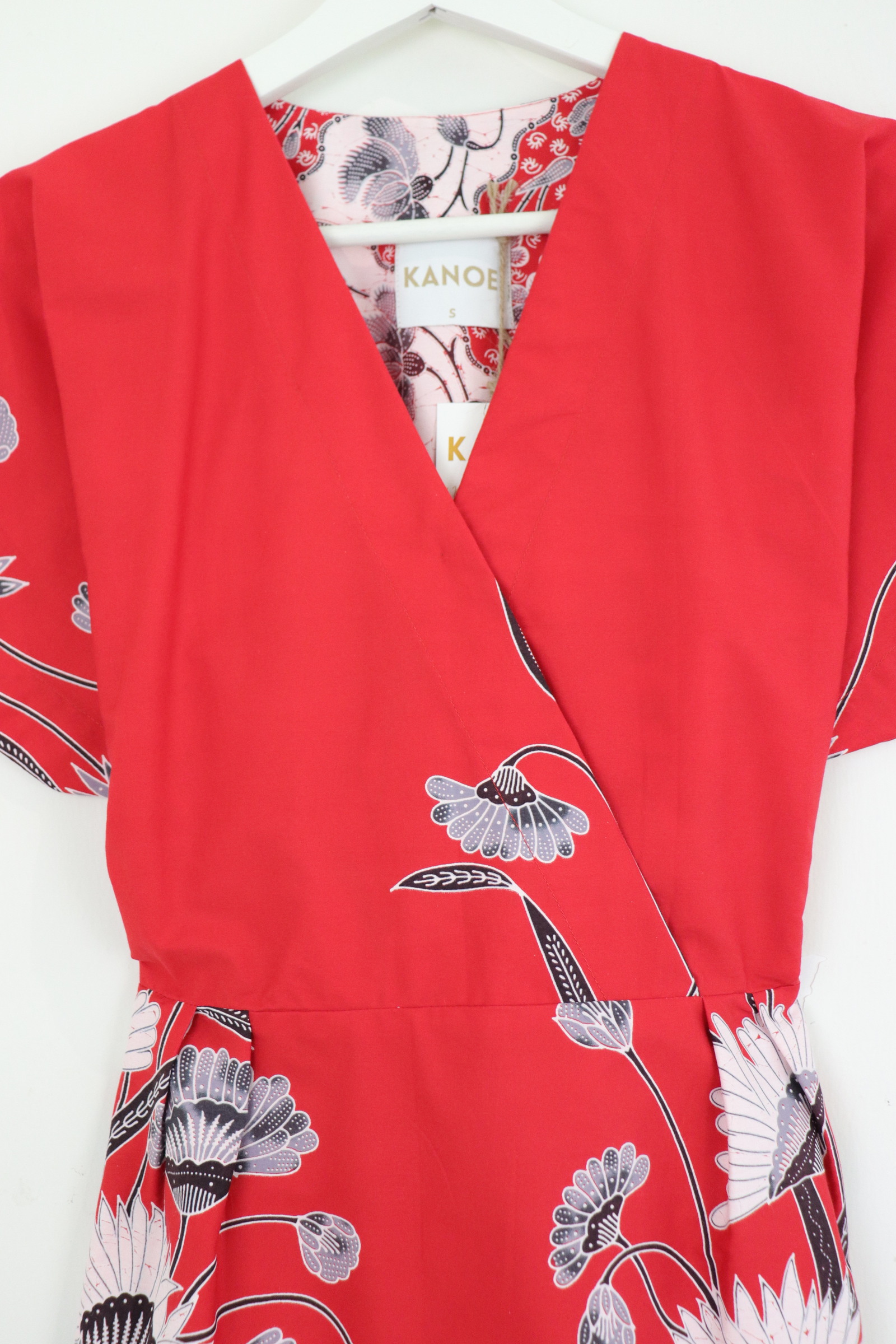 Kimono Wrap Dress [ Short ] - Scarlet Heart