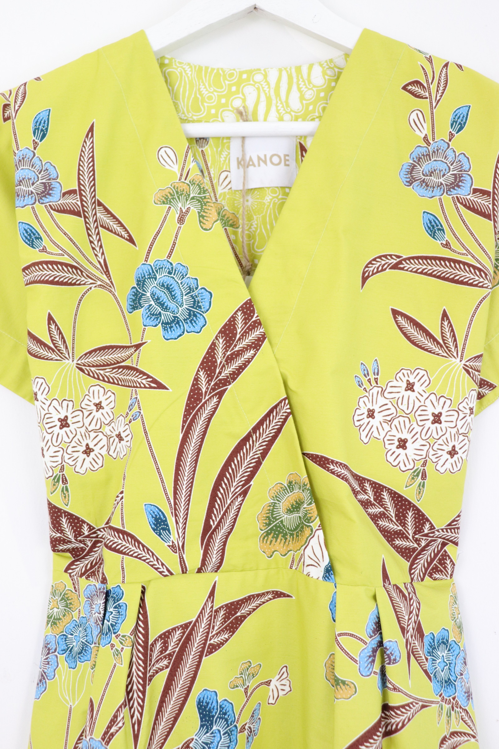 Kimono Wrap Dress [ Short ] - Neon Fizz
