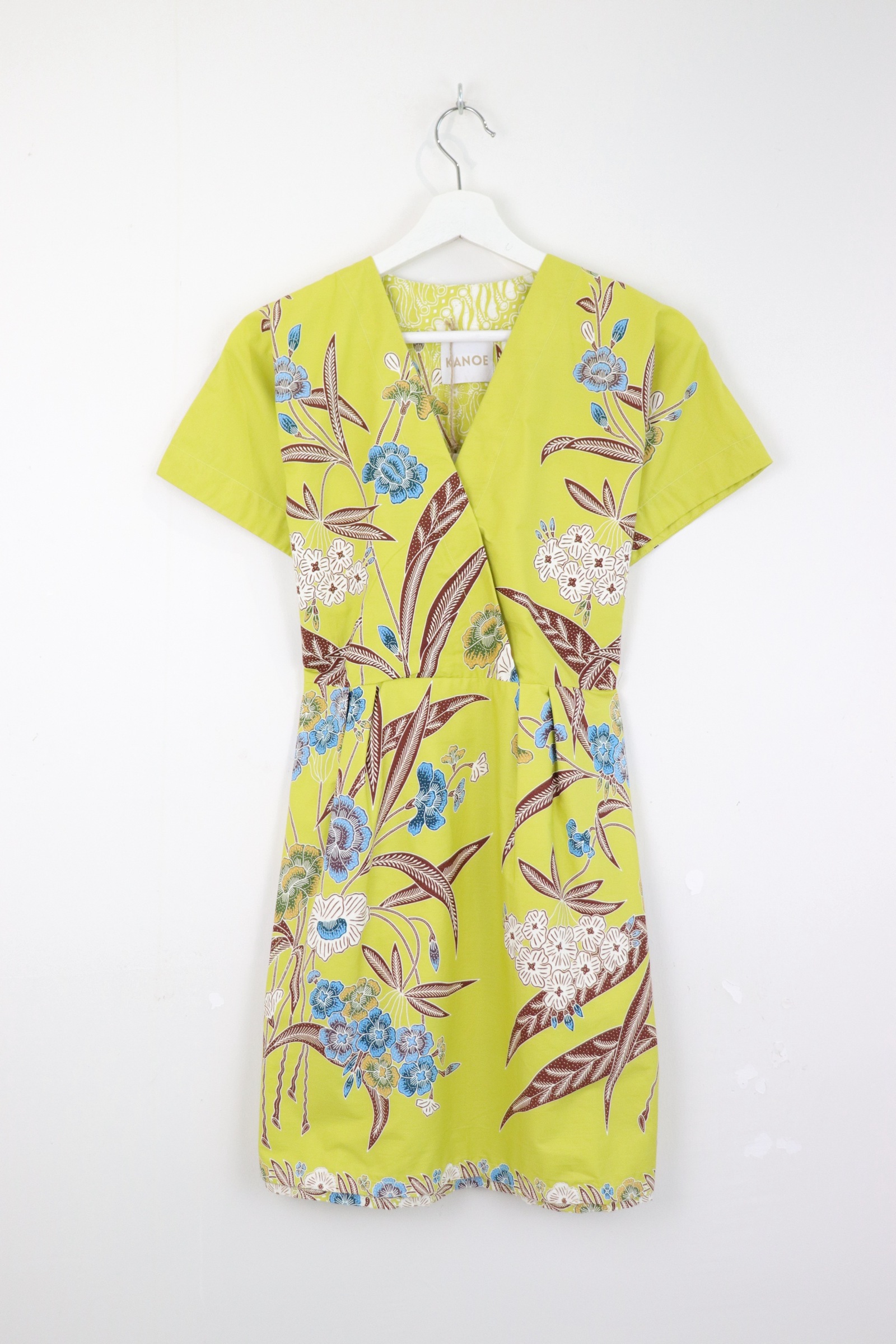 Kimono Wrap Dress [ Short ] - Neon Fizz