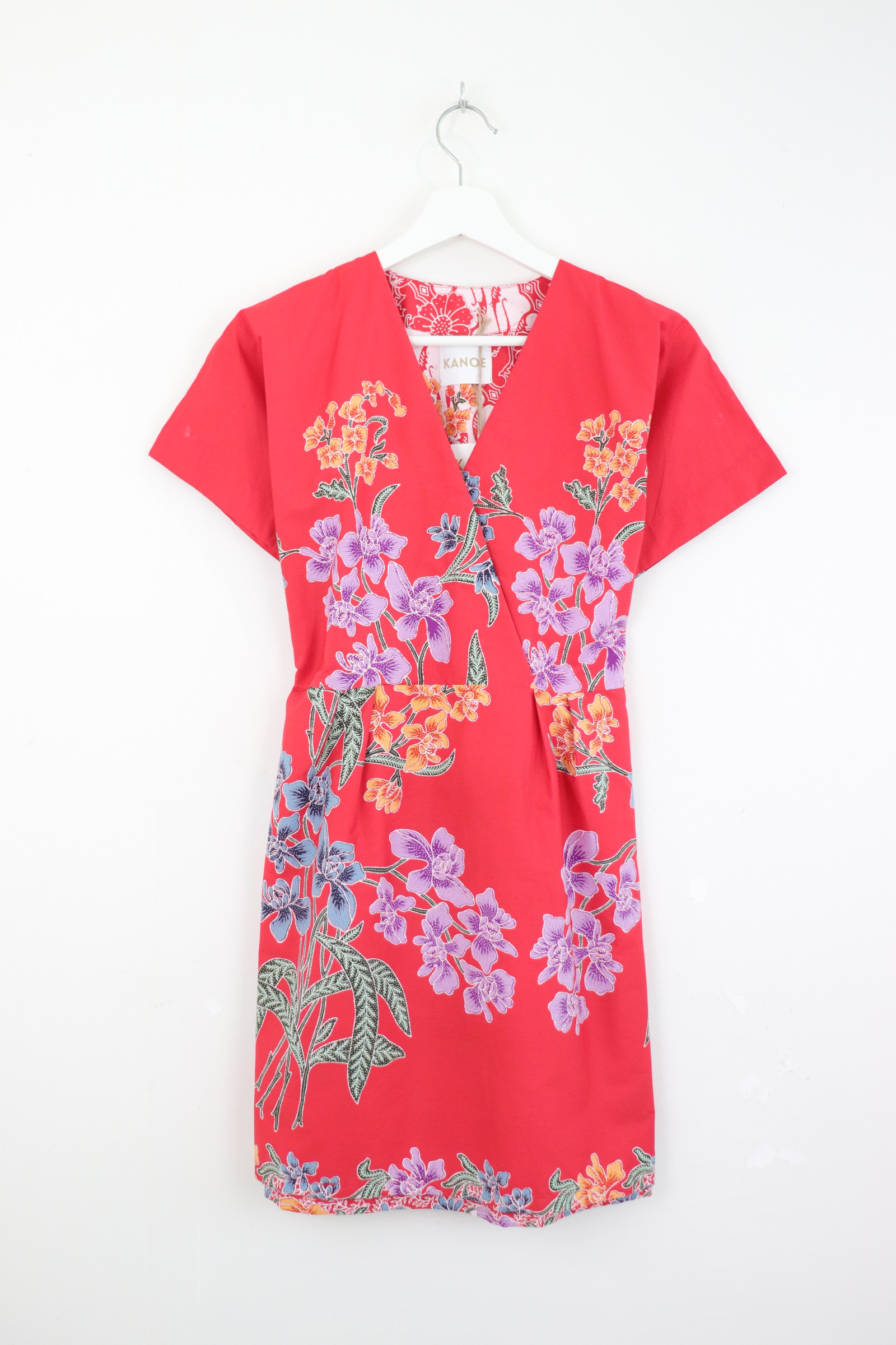 Kimono Wrap Dress [ Short ] - Ruby Flare