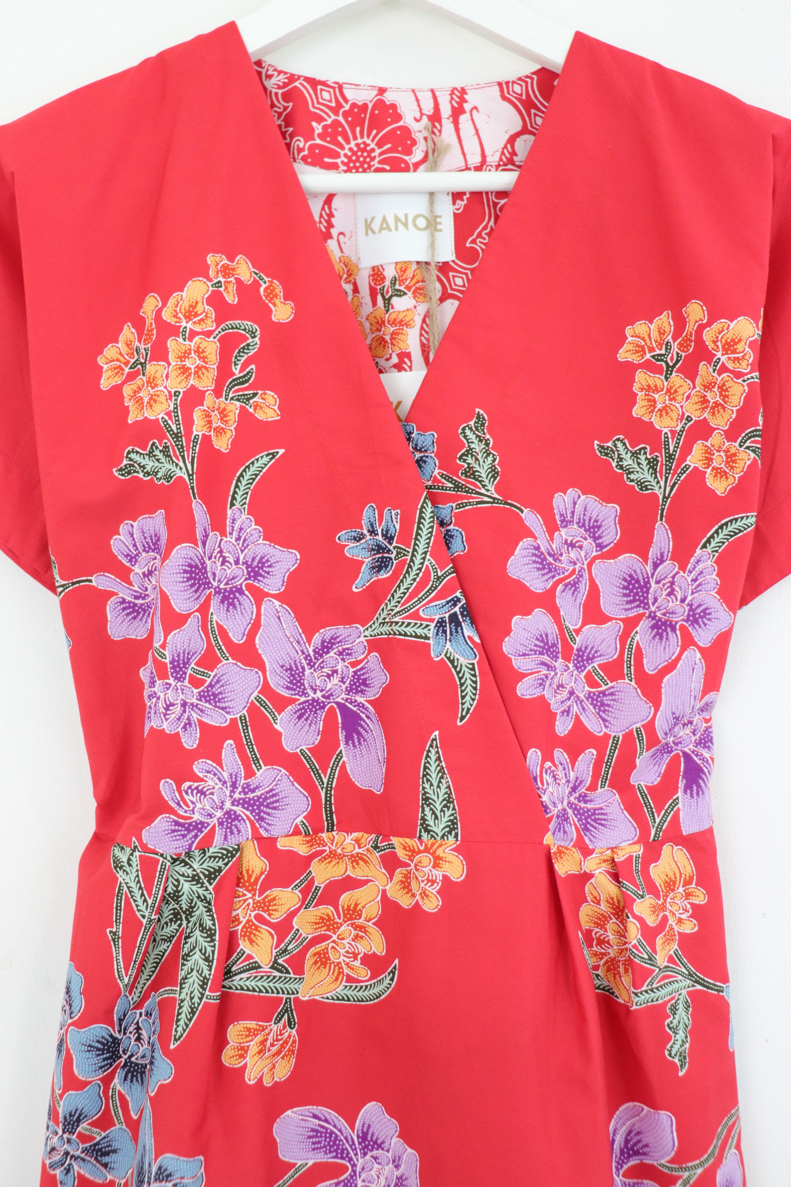 Kimono Wrap Dress [ Short ] - Ruby Flare